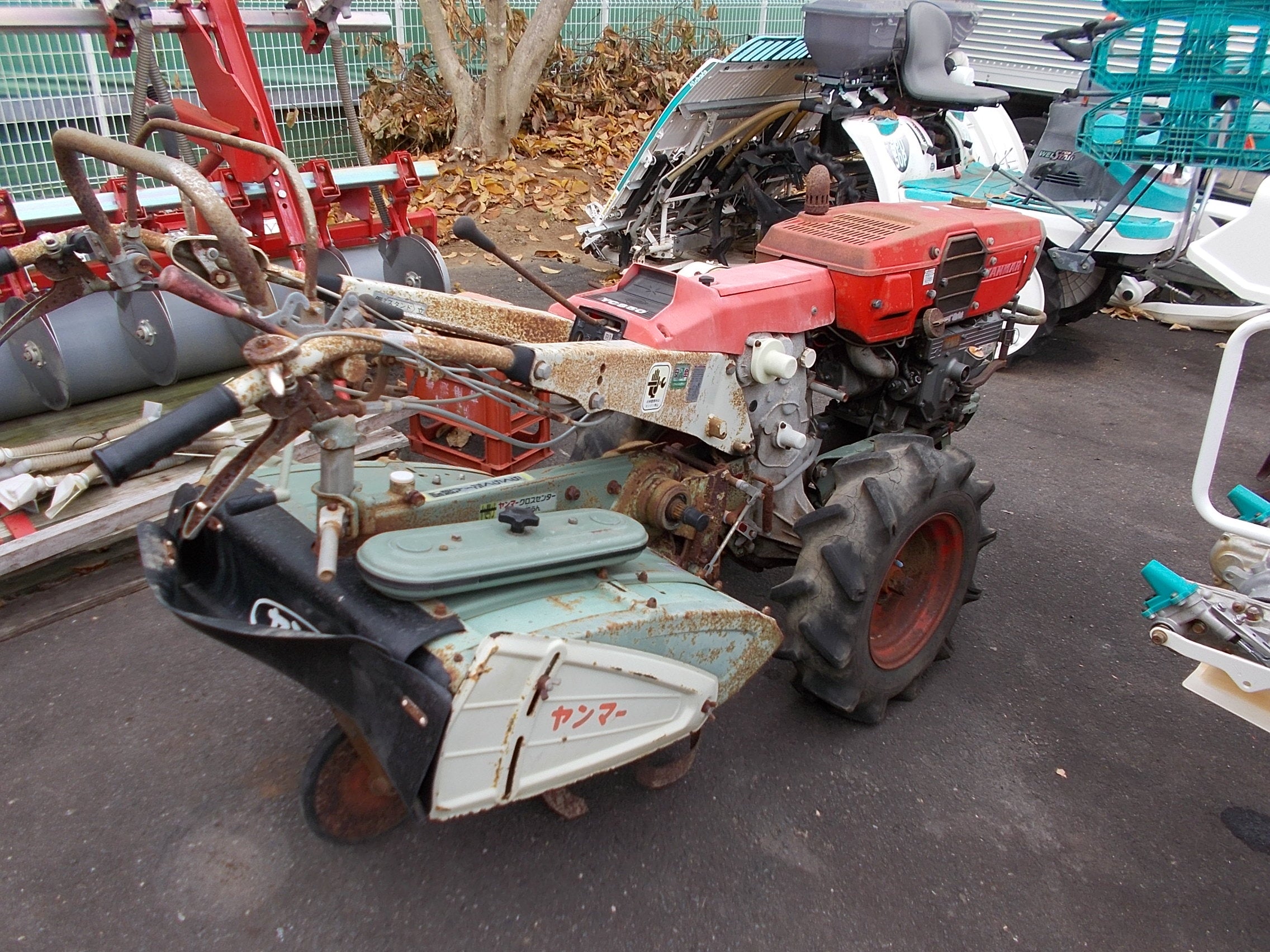 ヤンマー 中古 耕うん機 YC850 ディーゼルエンジン8馬力 – 農キング
