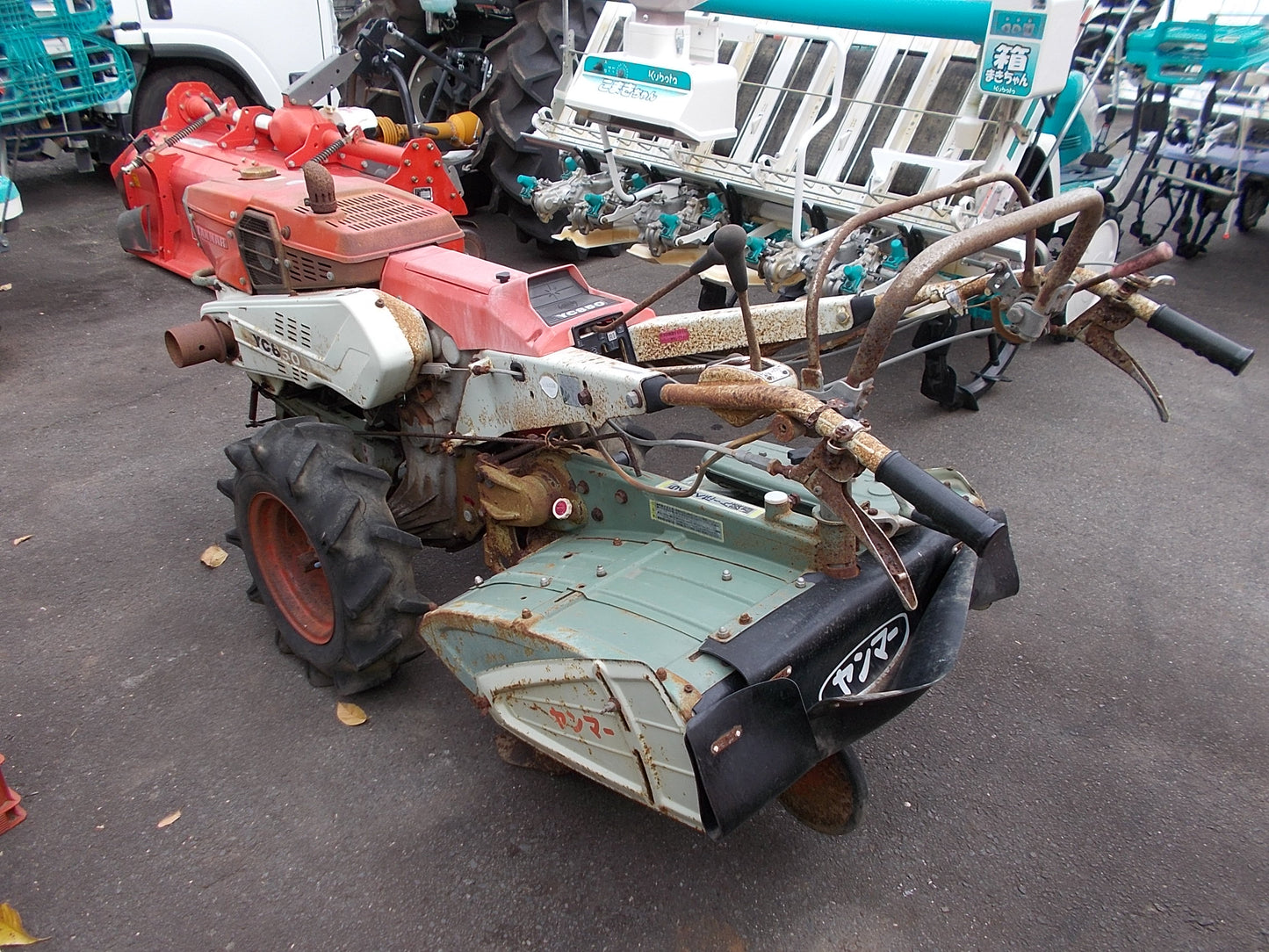 ヤンマー　中古　耕うん機　YC850　ディーゼルエンジン８馬力