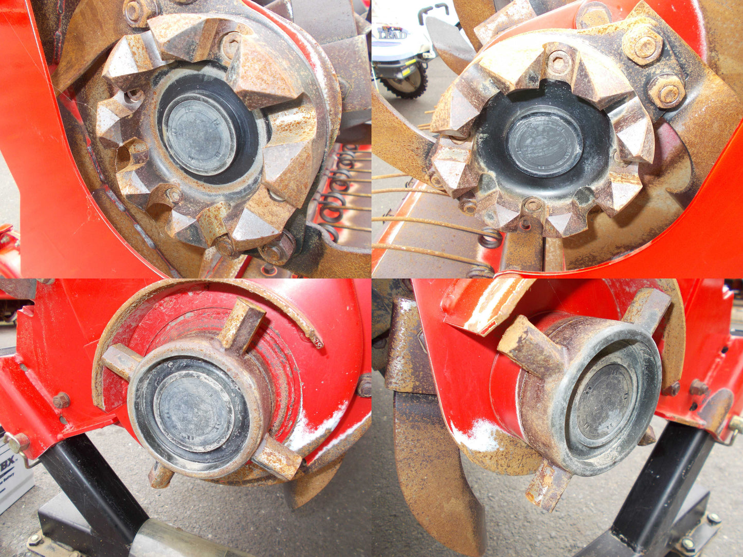 コバシ　中古　折りたたみハロー　TX350