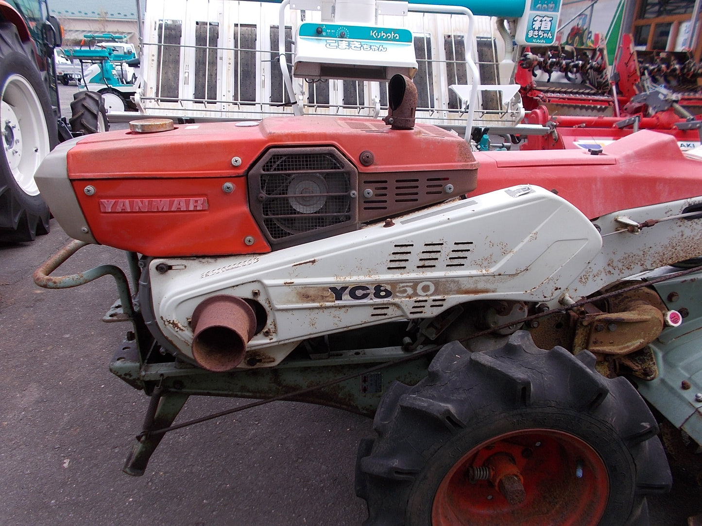 ヤンマー　中古　耕うん機　YC850　ディーゼルエンジン８馬力