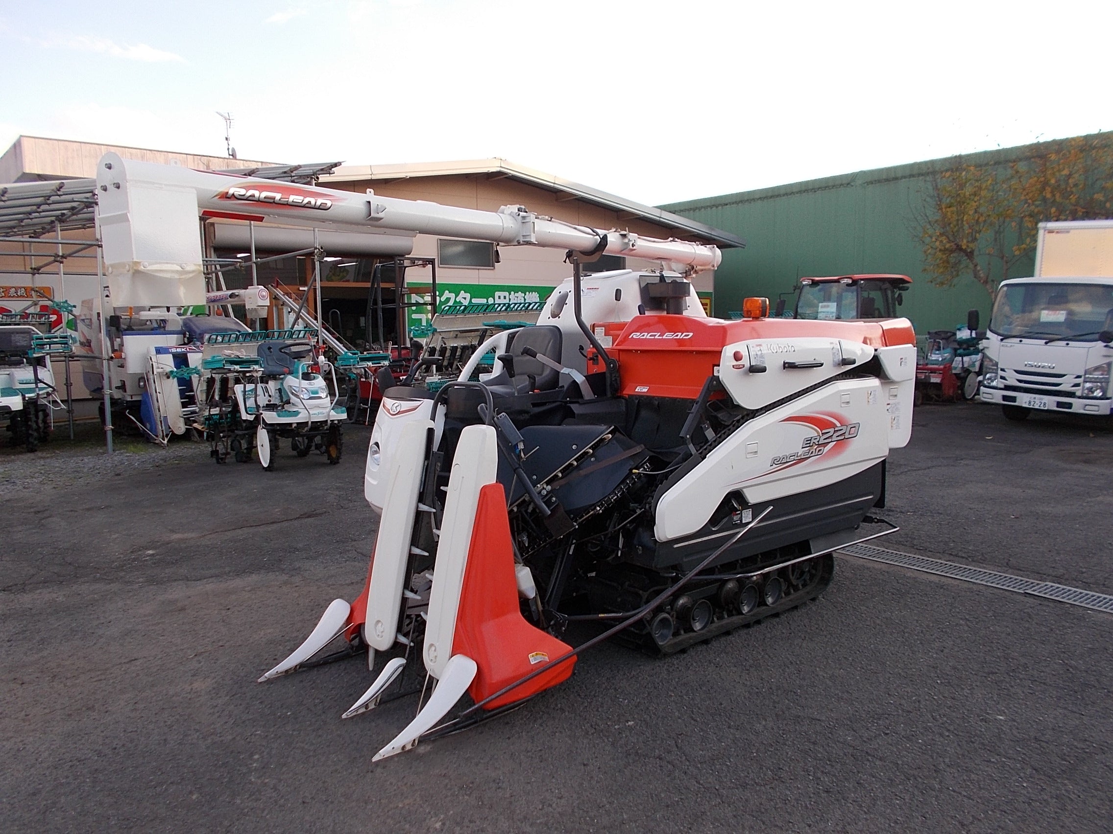 クボタ 中古 コンバイン ER220GW 2条刈り 22馬力 – 農キング