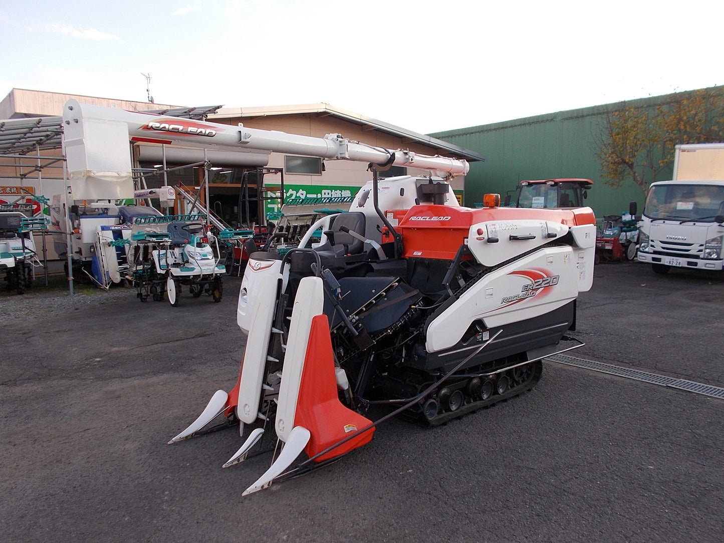 クボタ　中古　コンバイン　ER220GW　2条刈り 20馬力