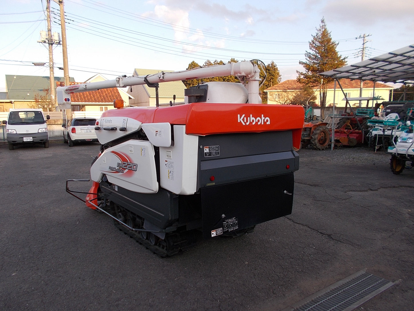 クボタ　中古　コンバイン　ER220GW　2条刈り 20馬力