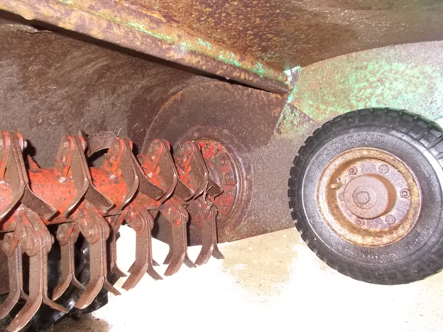 共栄社　中古　ハンマーナイフモア　バロネス草刈機HMA95　