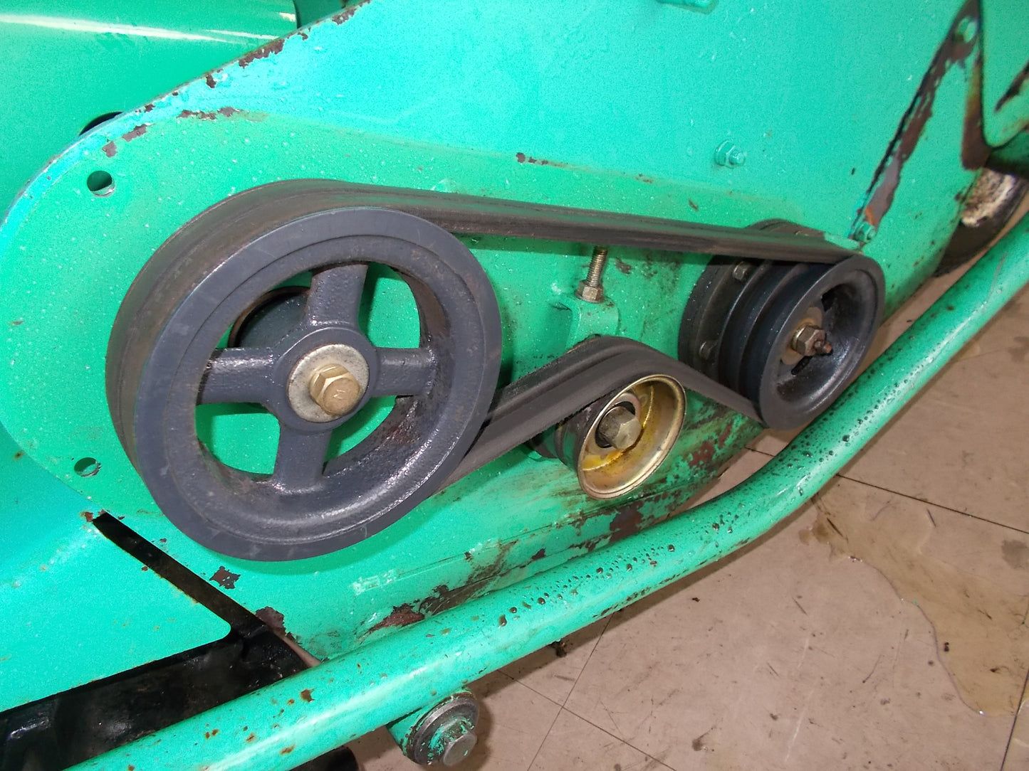 共栄社　中古　ハンマーナイフモア　バロネス草刈機HMA95　