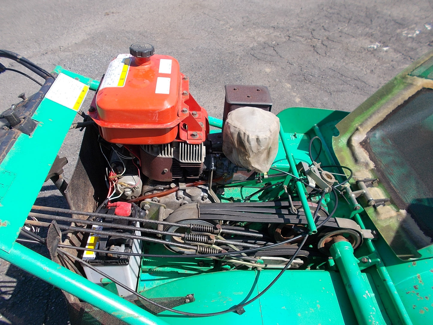 共栄社　中古　ハンマーナイフモア　バロネス草刈機HMA95　