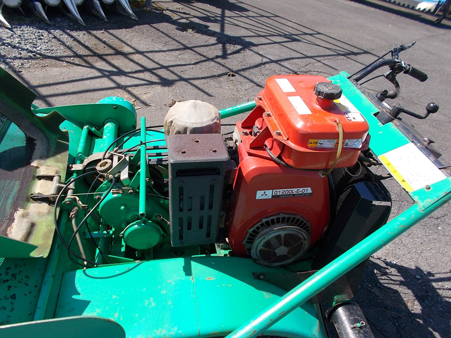 共栄社　中古　ハンマーナイフモア　バロネス草刈機HMA95　