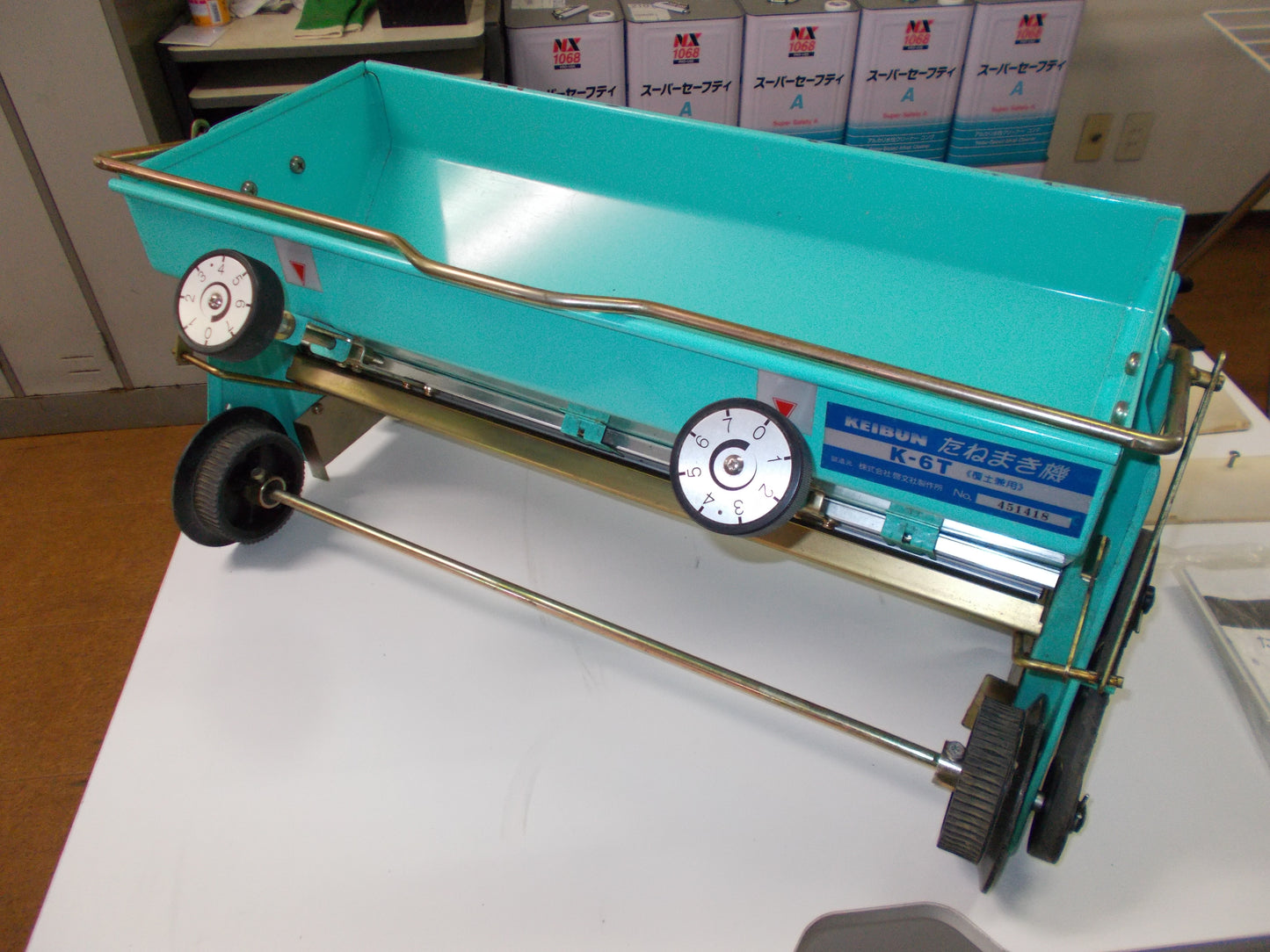 啓文社　中古　播種機　K-6T