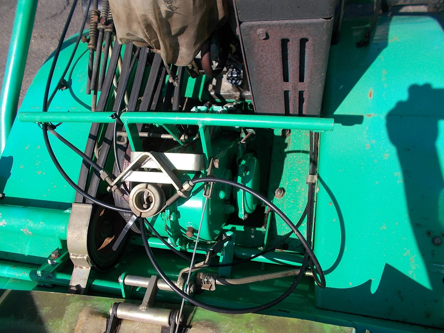 共栄社　中古　ハンマーナイフモア　バロネス草刈機HMA95　