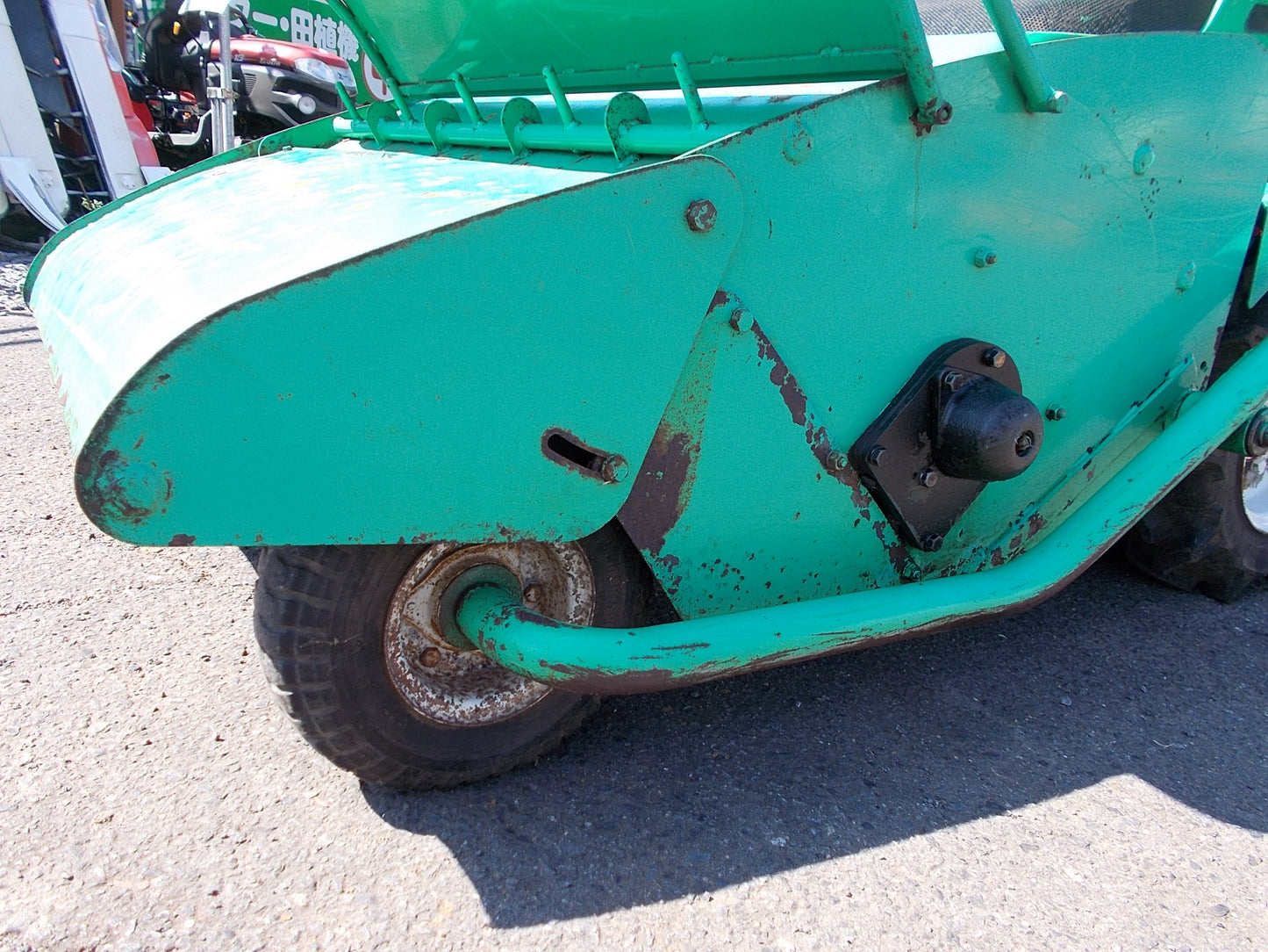 共栄社　中古　ハンマーナイフモア　バロネス草刈機HMA95　