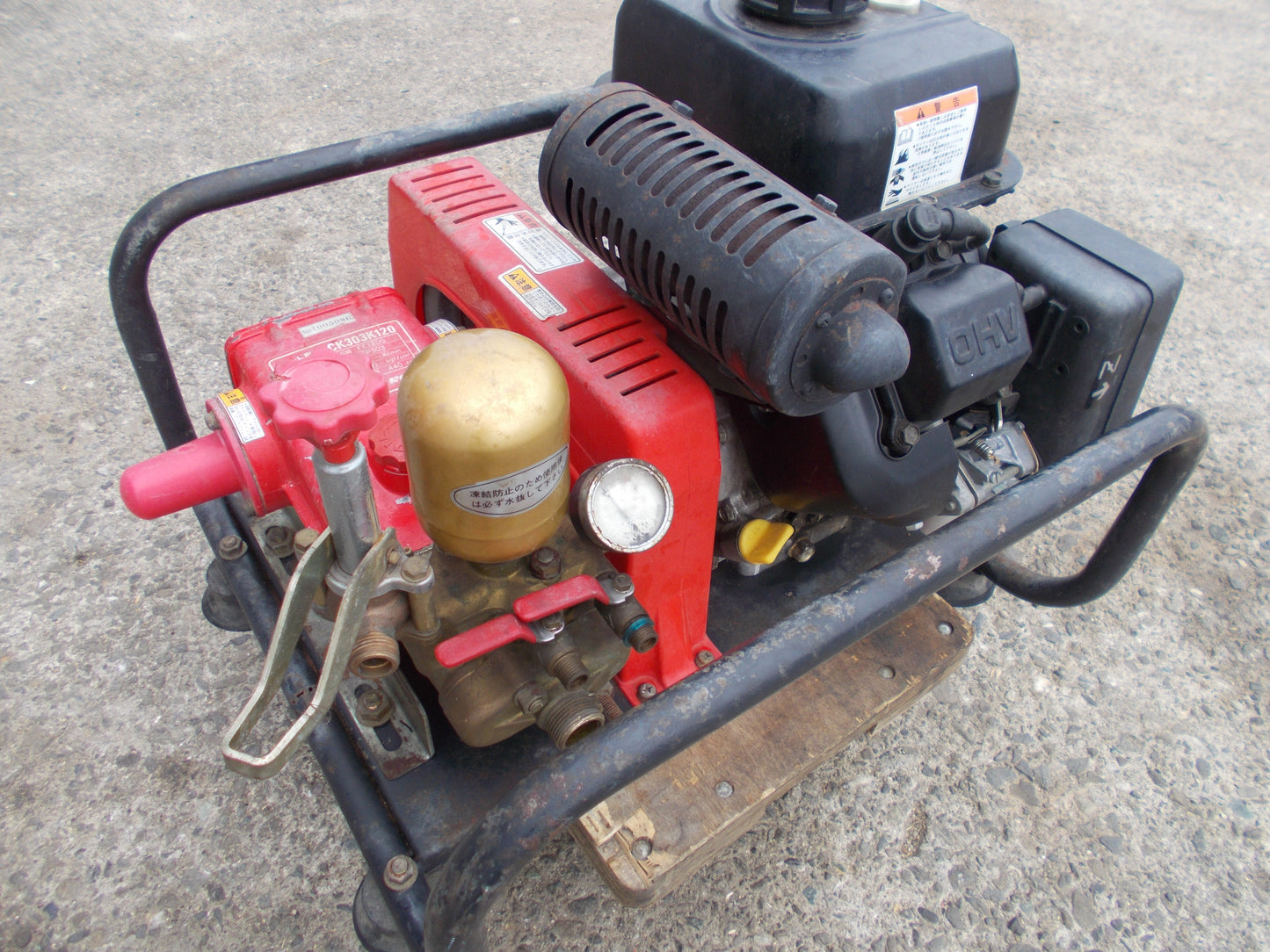 マルナカ　中古　セット動噴　CK303K120