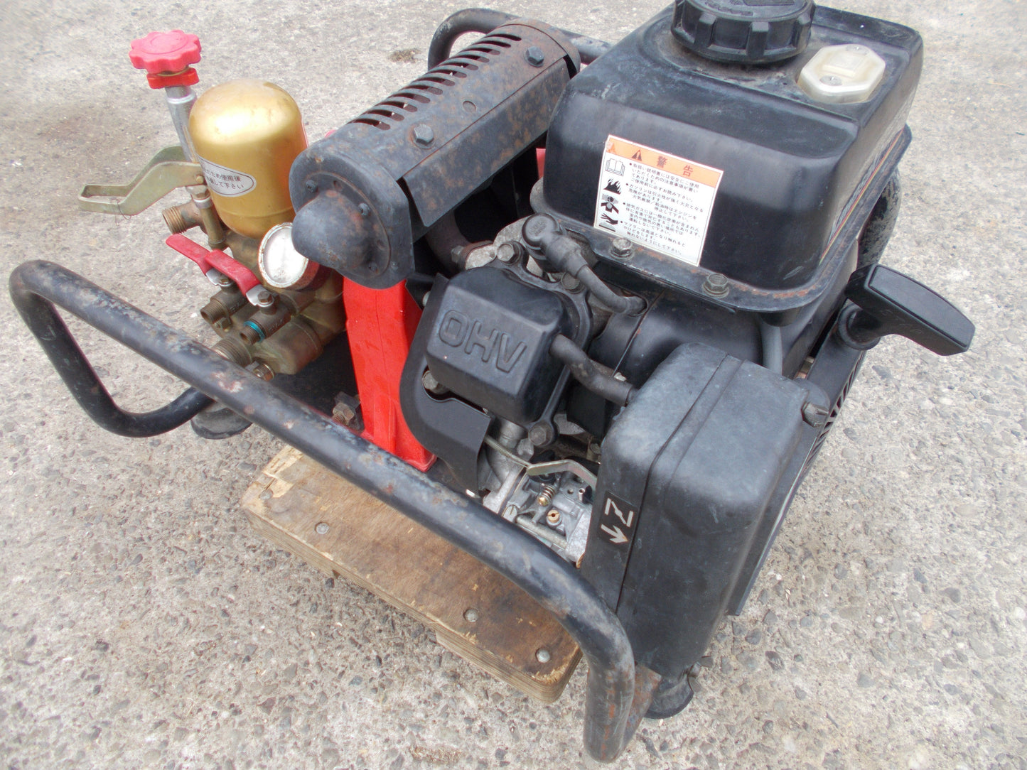 マルナカ　中古　セット動噴　CK303K120