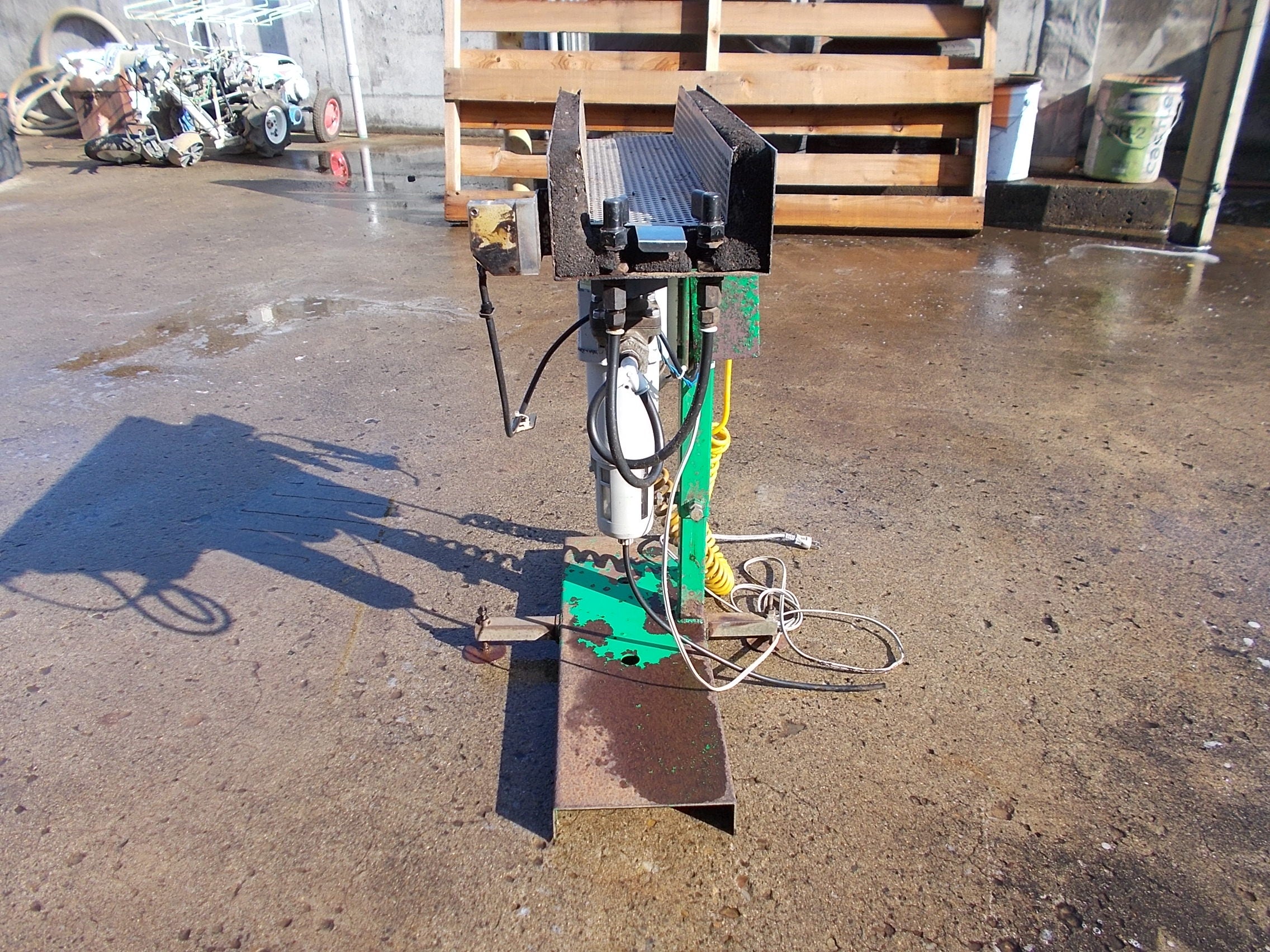 マツモト 中古 長ネギ用皮むき機 MZJ型（スポスポJ） – 農キング