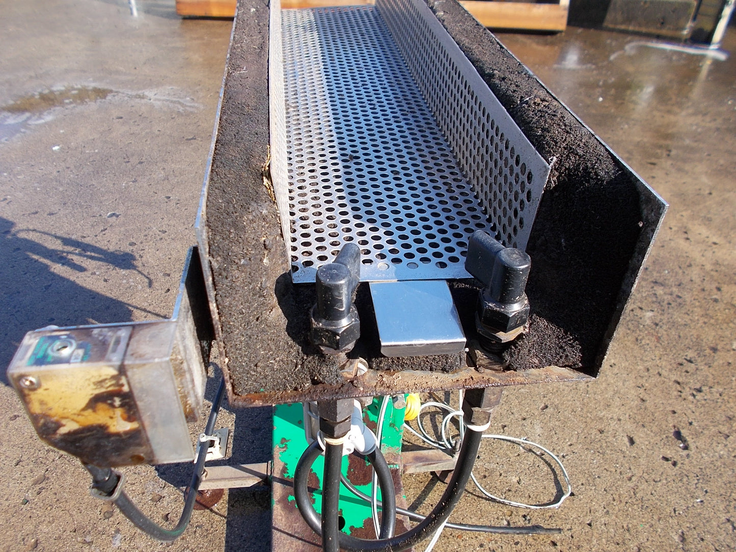 マツモト　中古　長ネギ用皮むき機　MZJ型（スポスポJ）