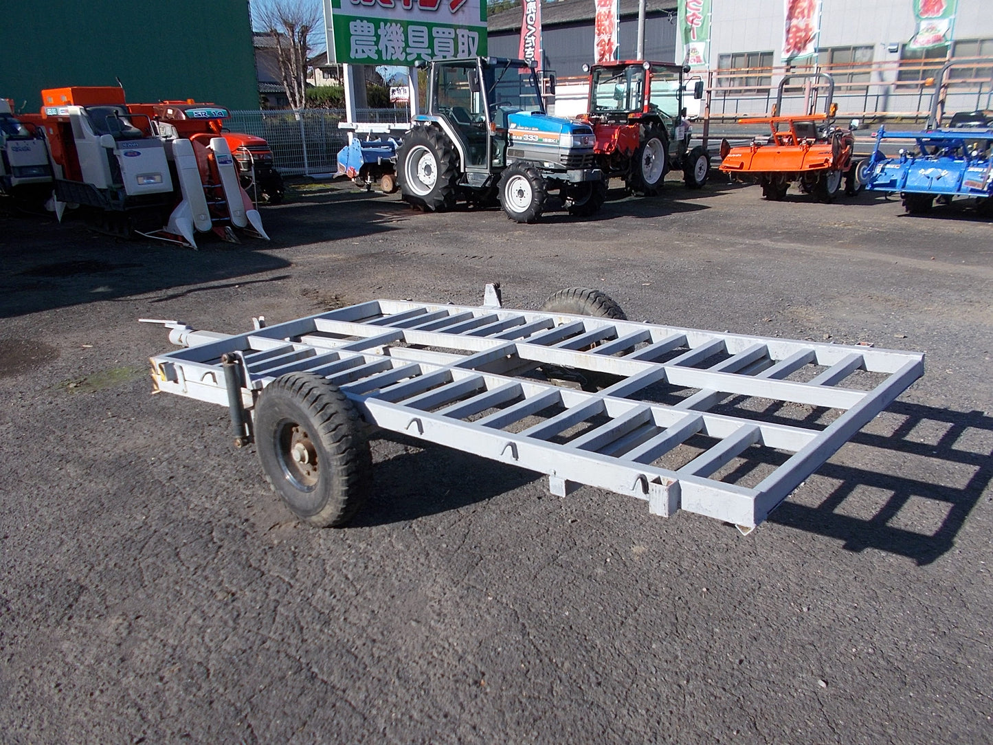 メーカー不明　中古ジャンク品　トレーラー　