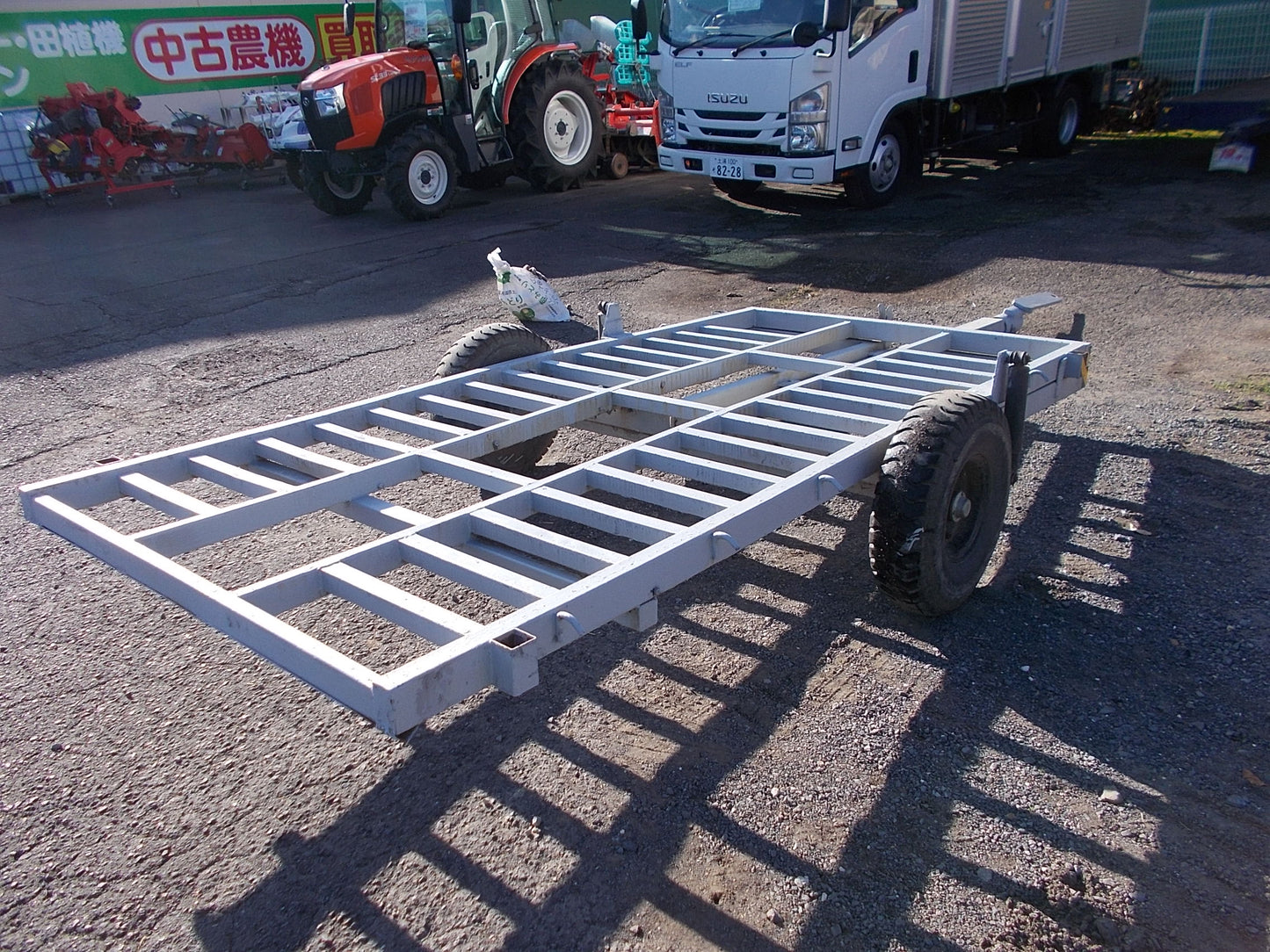 メーカー不明　中古ジャンク品　トレーラー　