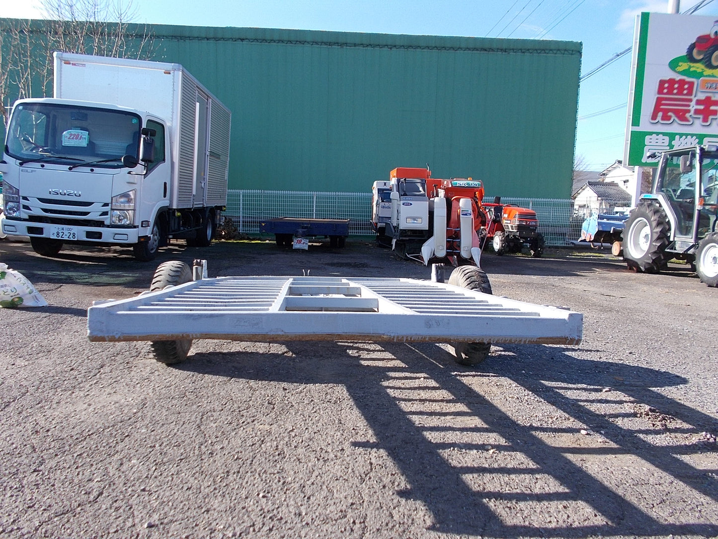 メーカー不明　中古ジャンク品　トレーラー　