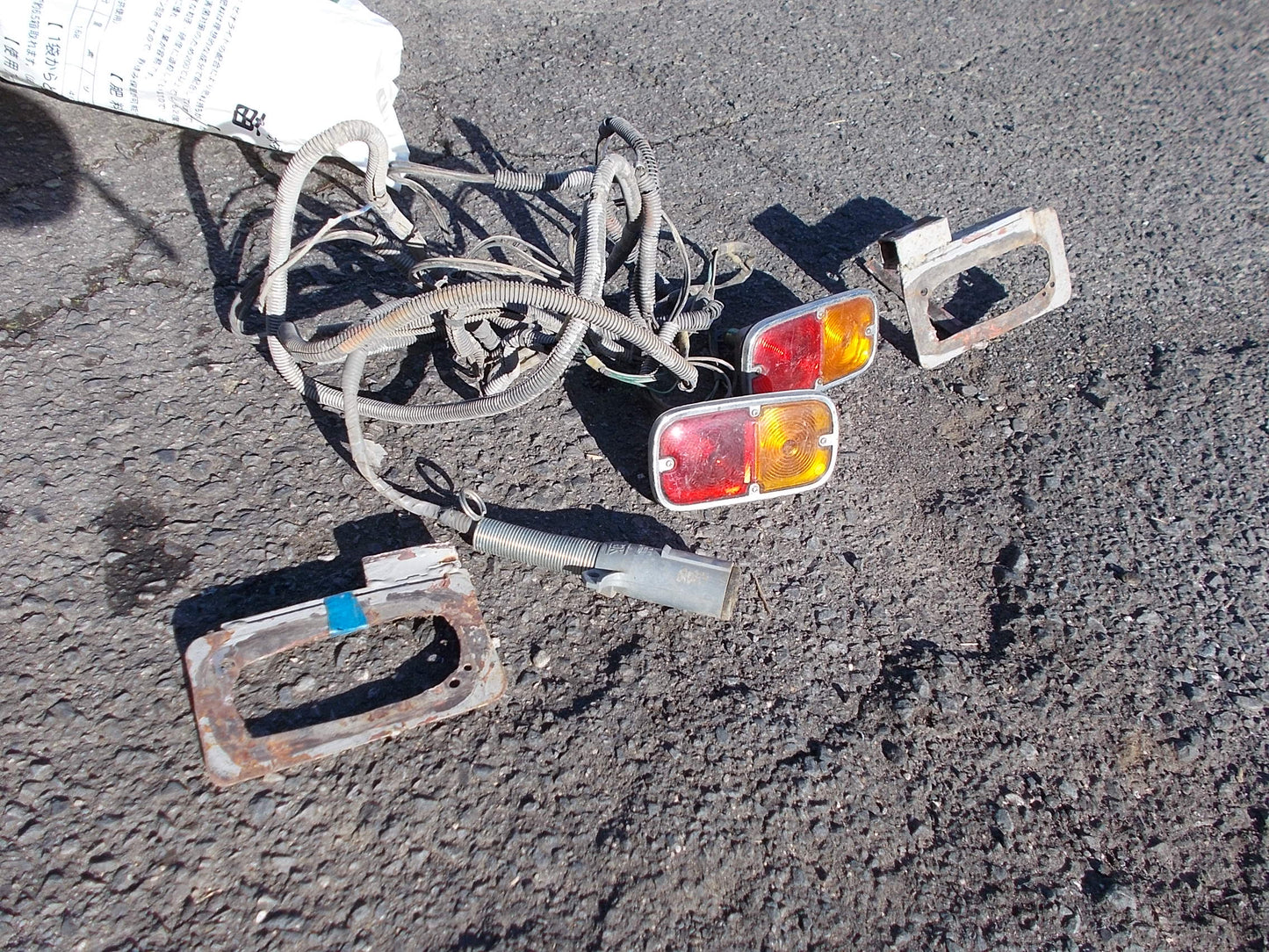 メーカー不明　中古ジャンク品　トレーラー　