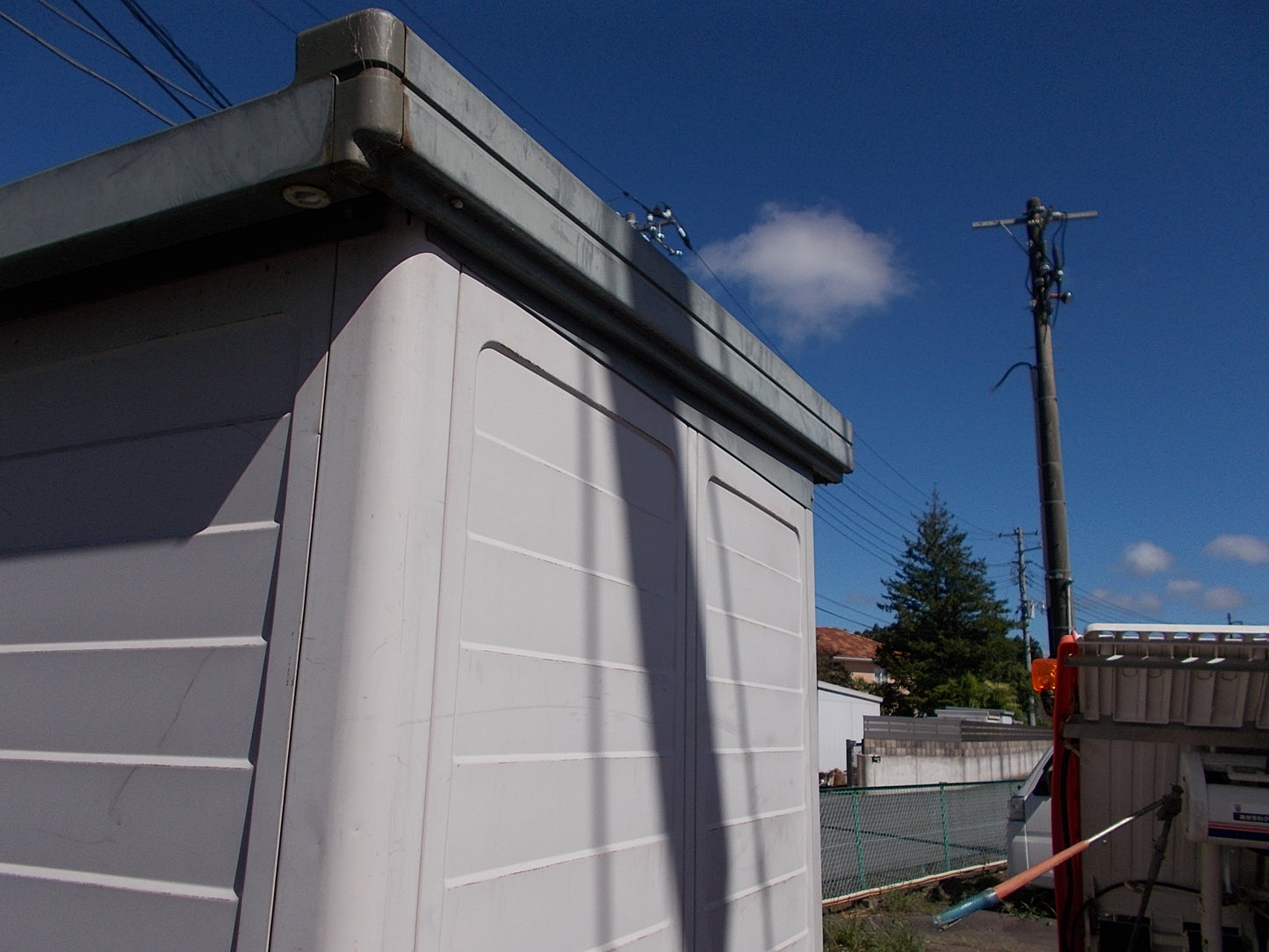 ヨドコウ　中古　ヨド物置　型式不明