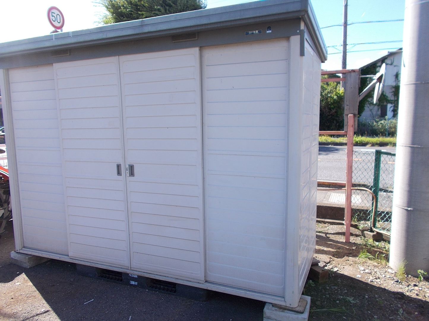 ヨドコウ　中古　ヨド物置　型式不明