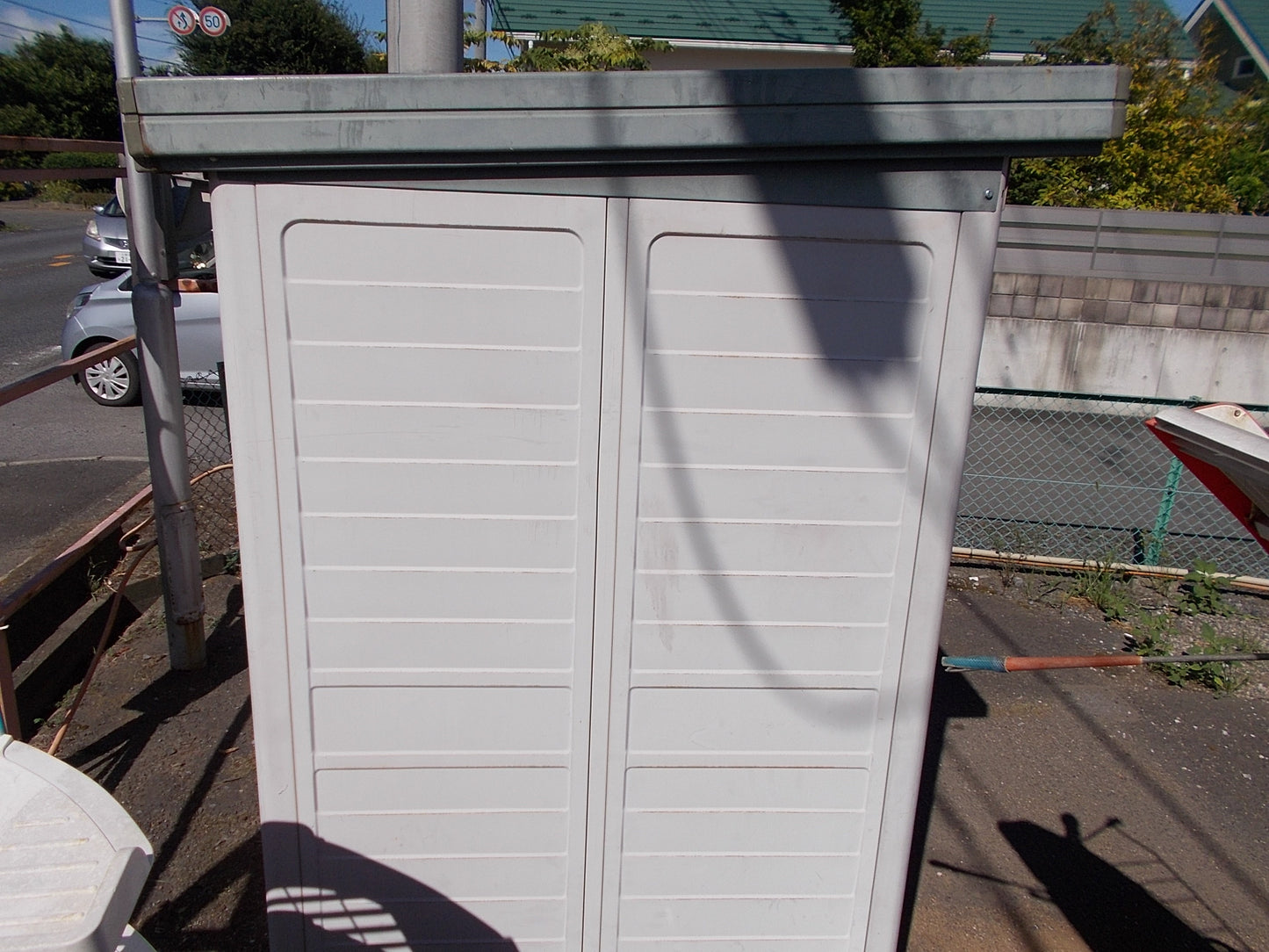 ヨドコウ　中古　ヨド物置　型式不明