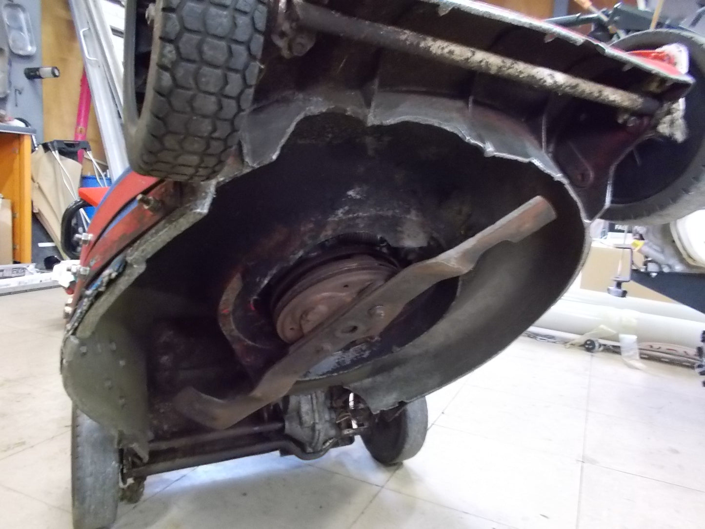 オーレック　中古ジャンク品　芝刈り機　GR538　歩行型