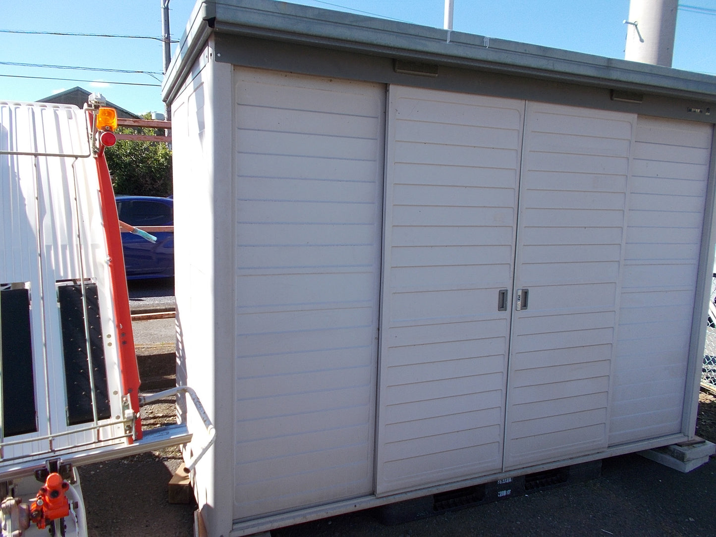 ヨドコウ　中古　ヨド物置　型式不明