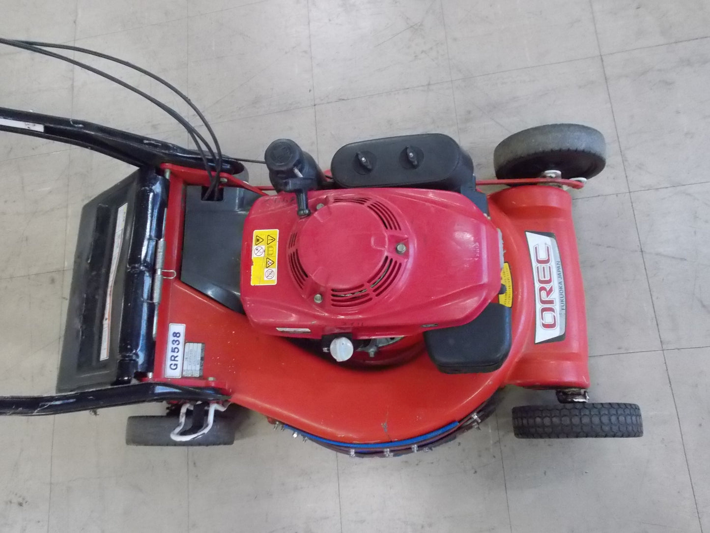 オーレック　中古ジャンク品　芝刈り機　GR538　歩行型
