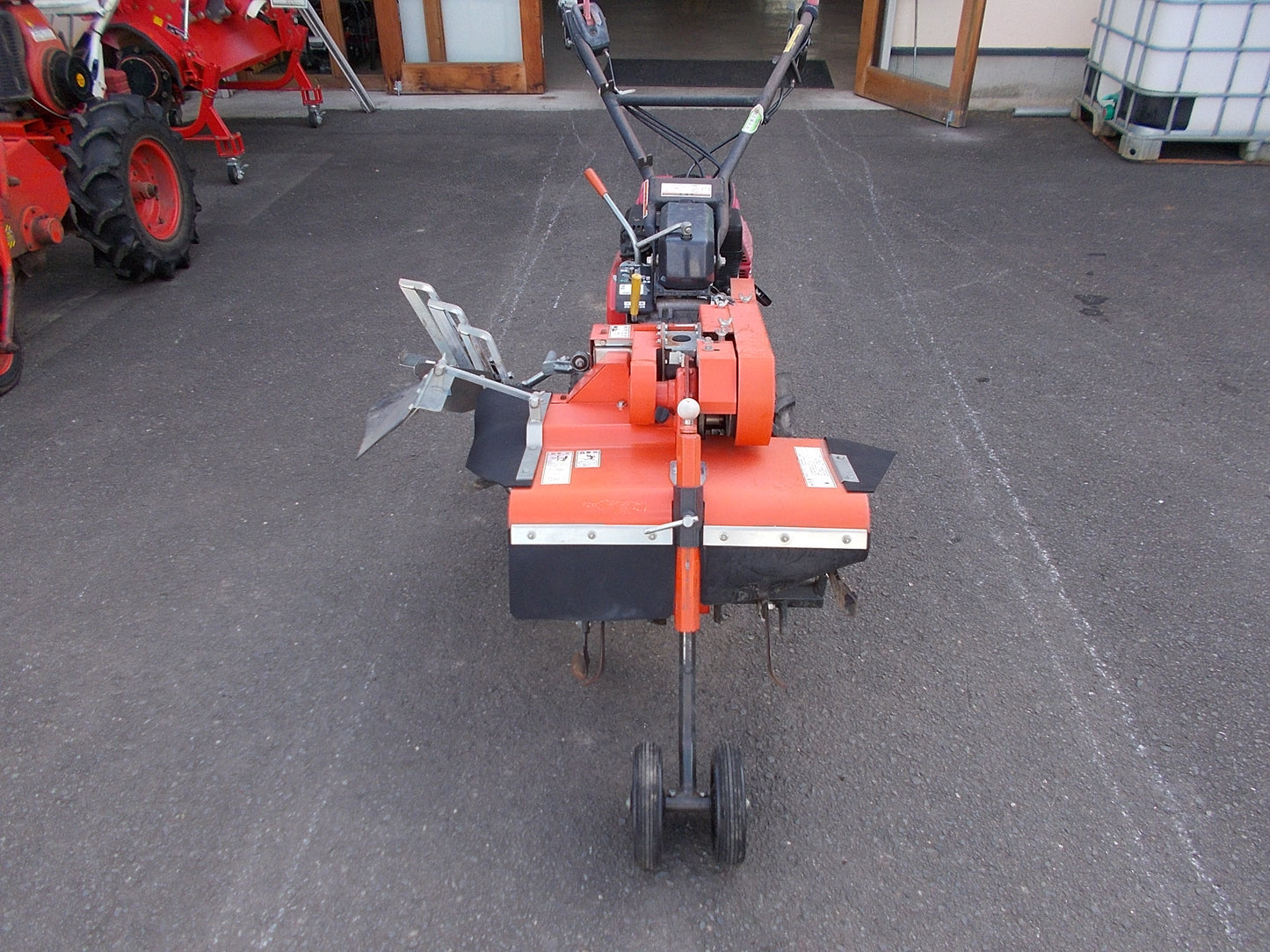 ホンダ　中古　畦立て機+作業機（型式不明）　管理機FR615