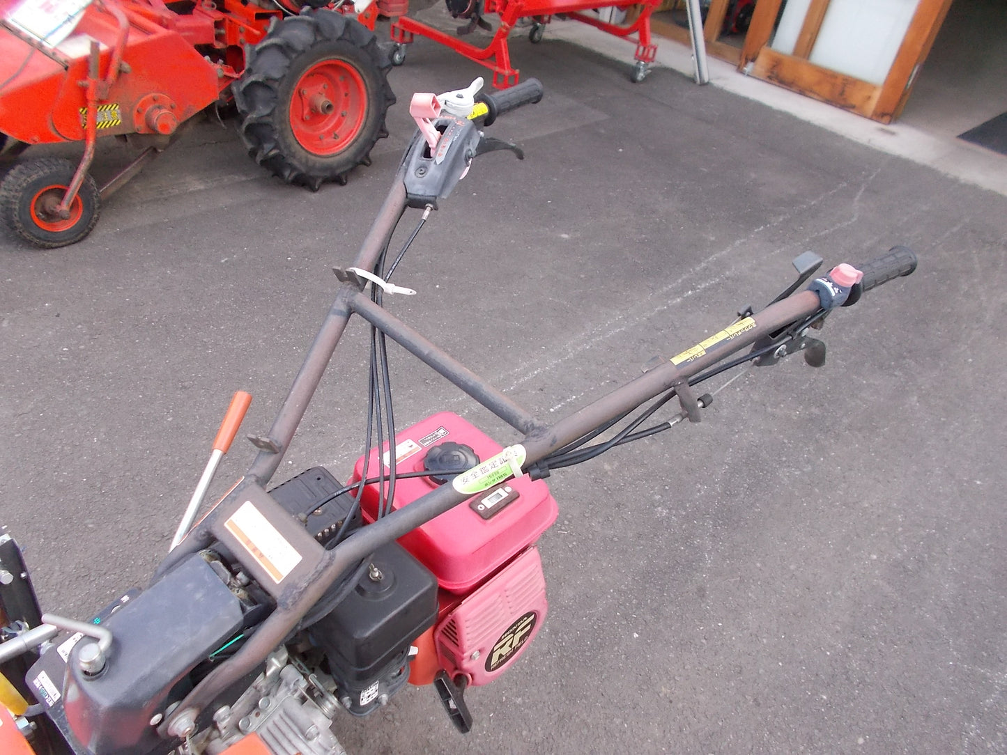 ホンダ　中古　畦立て機+作業機（型式不明）　管理機FR615