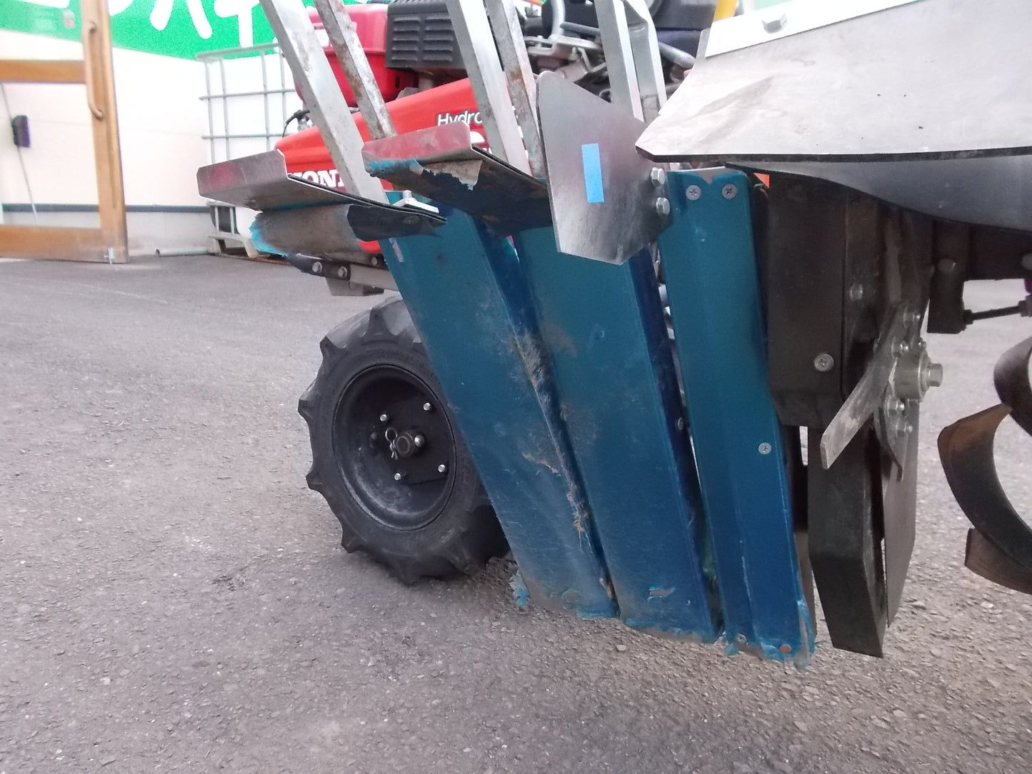 ホンダ　中古　畦立て機+作業機（型式不明）　管理機FR615