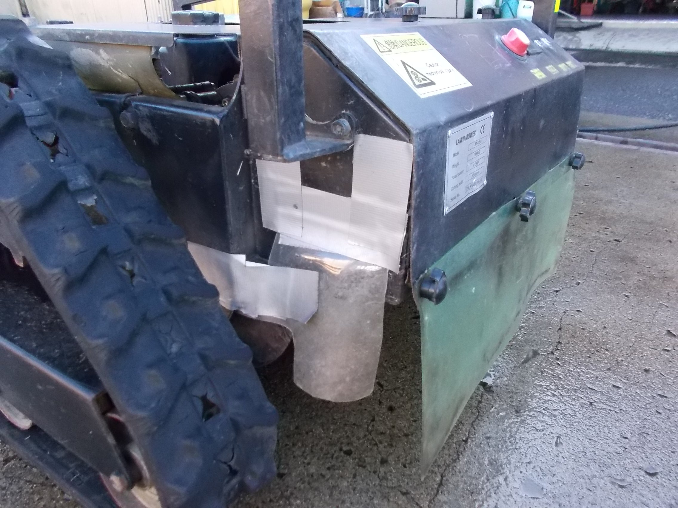 メーカー不明 ジャンク品 ラジコン草刈機 LM-750 – 農キング