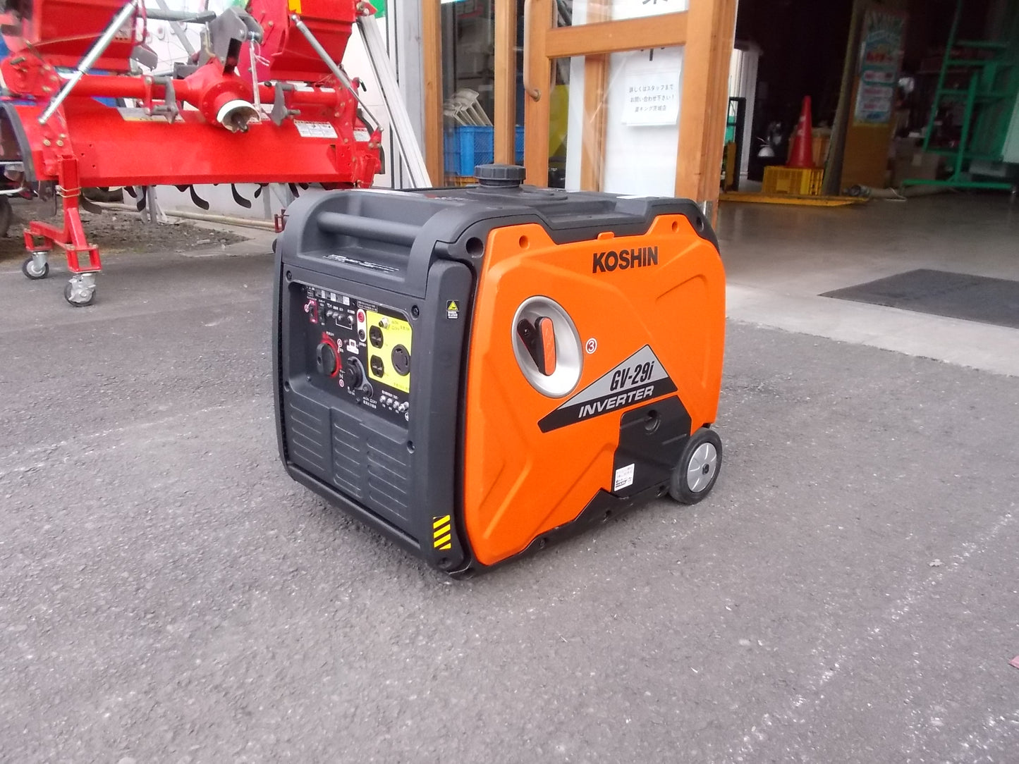 コーシン　中古　発電機　GV-29i　インバーター式