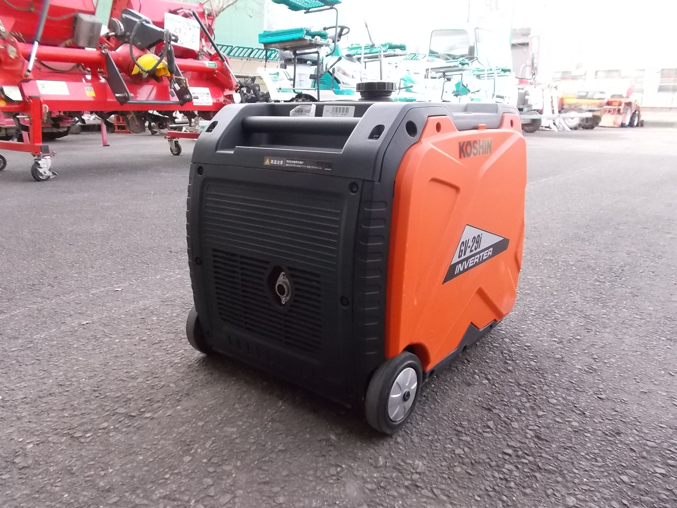 100v大容量発電機 中古 工進 GV-29i 
美品 工進（KOSHIN） GV-29i○工進オンラインショップ○ GV-29i