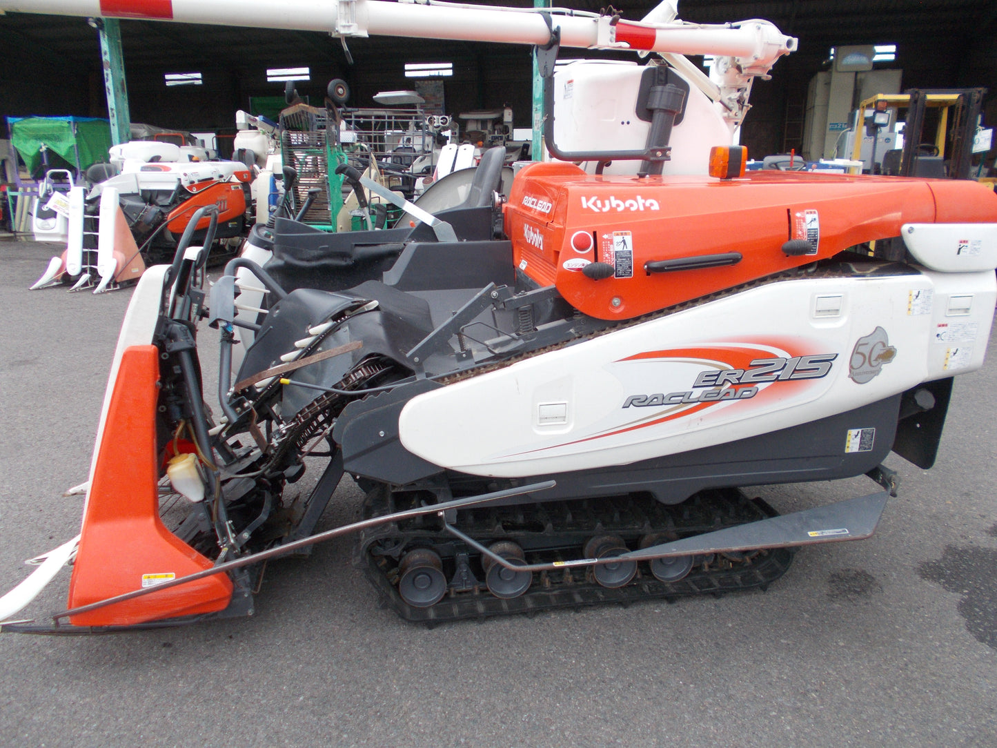 クボタ　中古　コンバイン　ER215