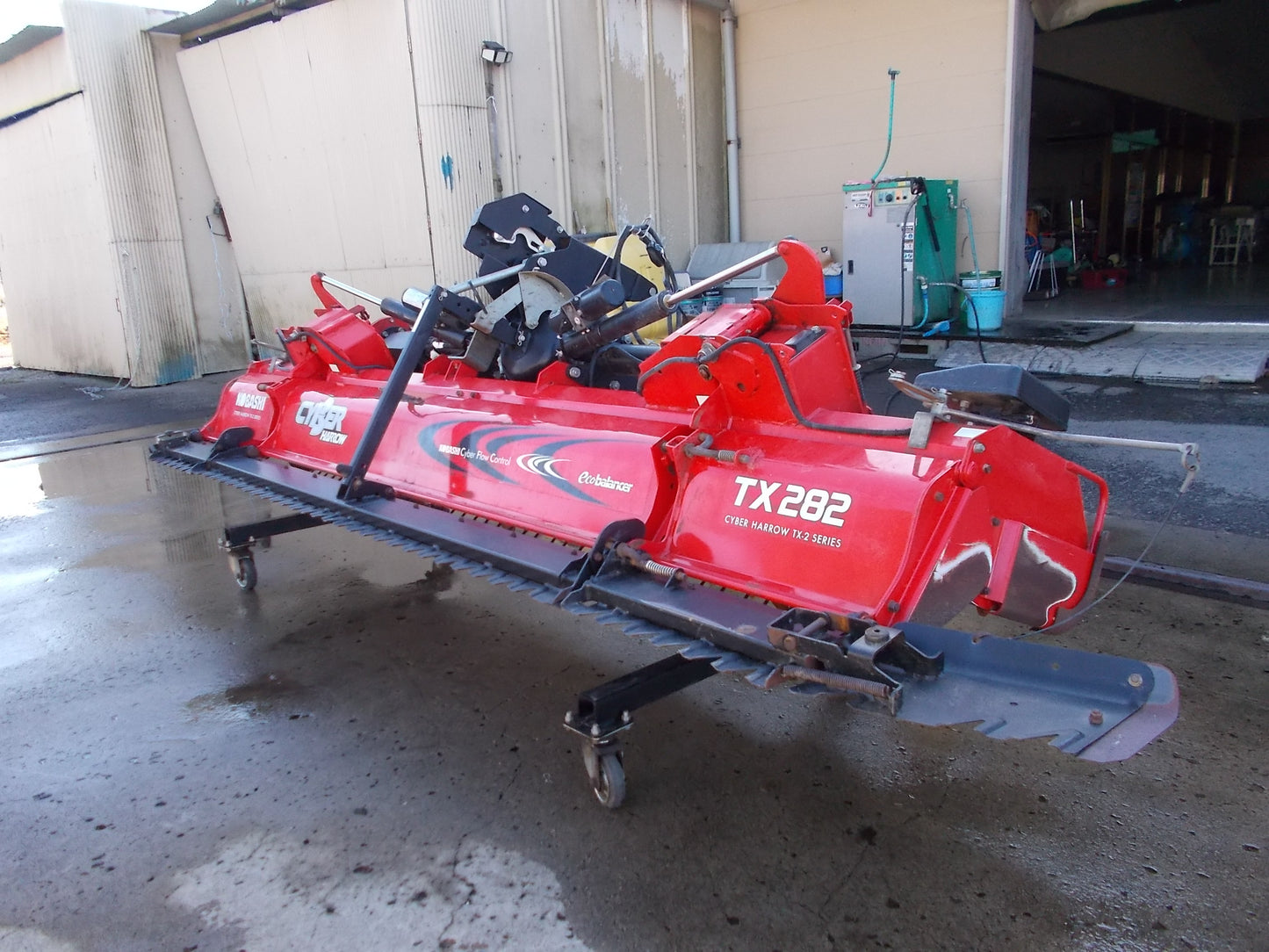 ササキ　中古　ウィングハロー　TX282　電動油圧開閉　Sヒッチ　