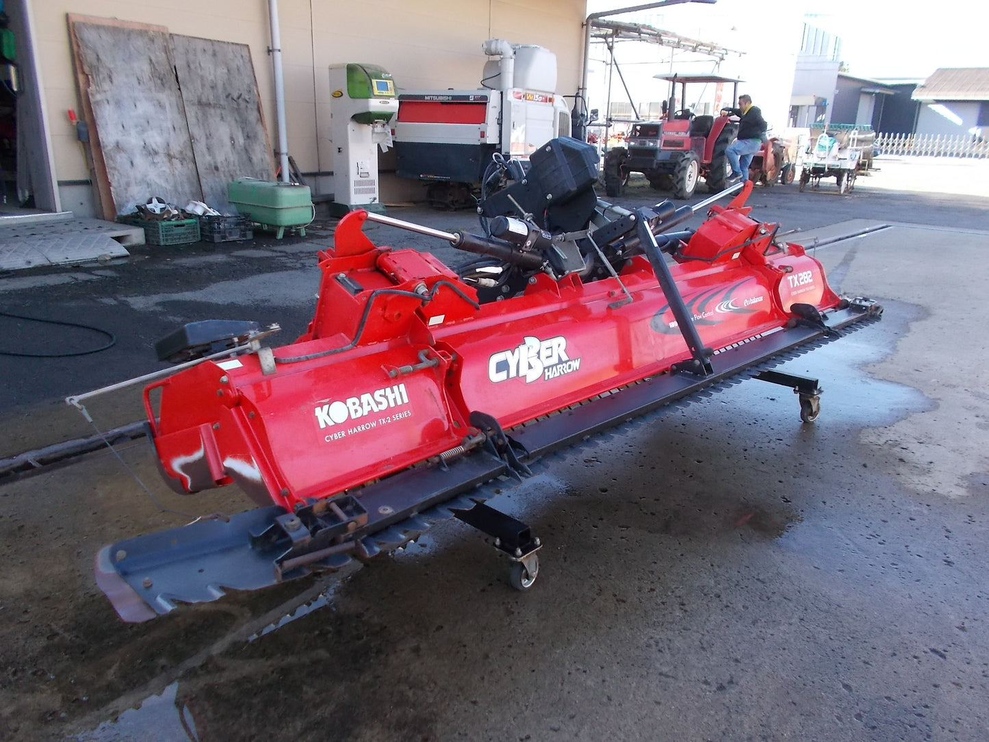 ササキ　中古　ウィングハロー　TX282　電動油圧開閉　Sヒッチ　