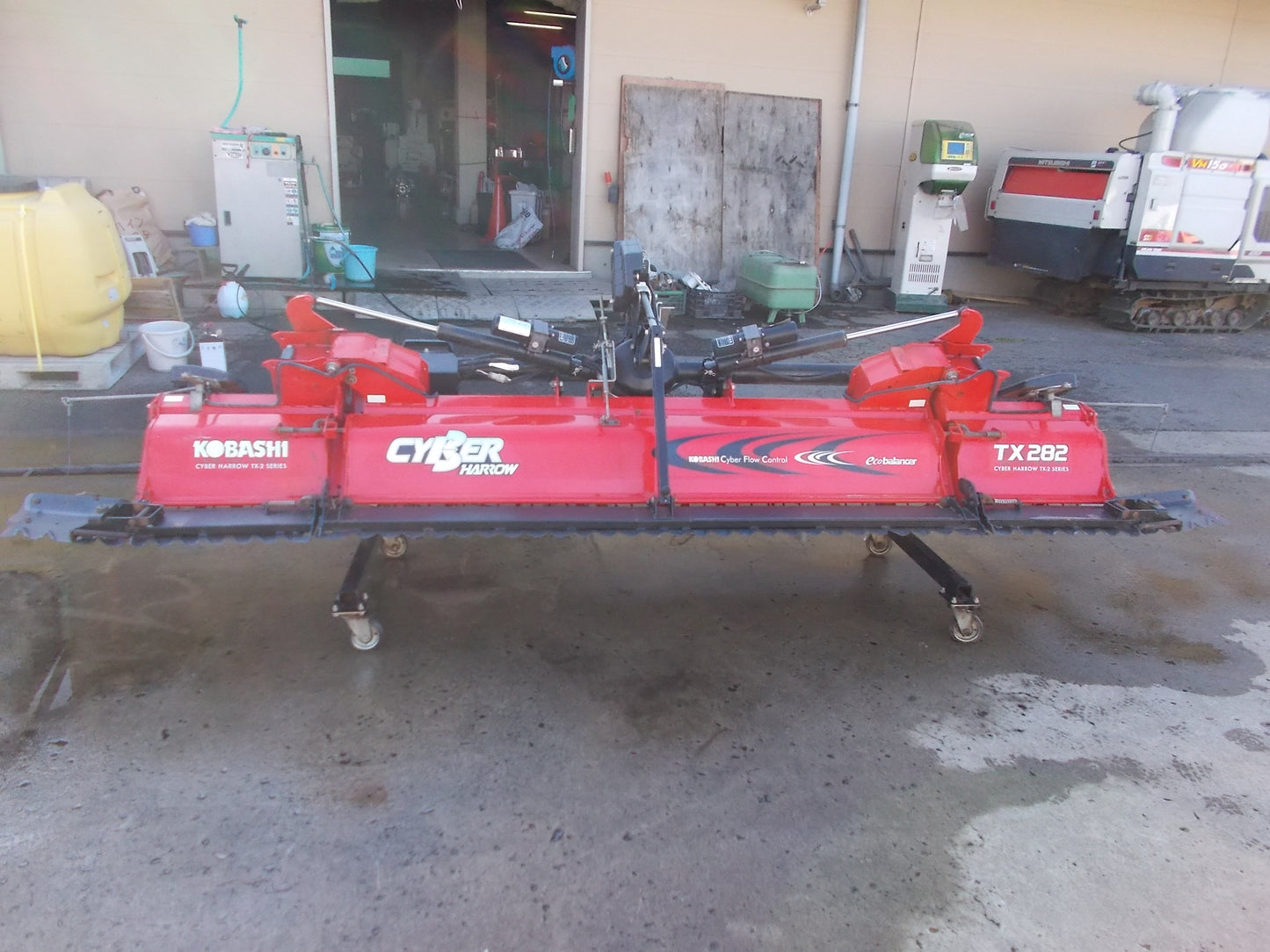 ササキ　中古　ウィングハロー　TX282　電動油圧開閉　Sヒッチ　