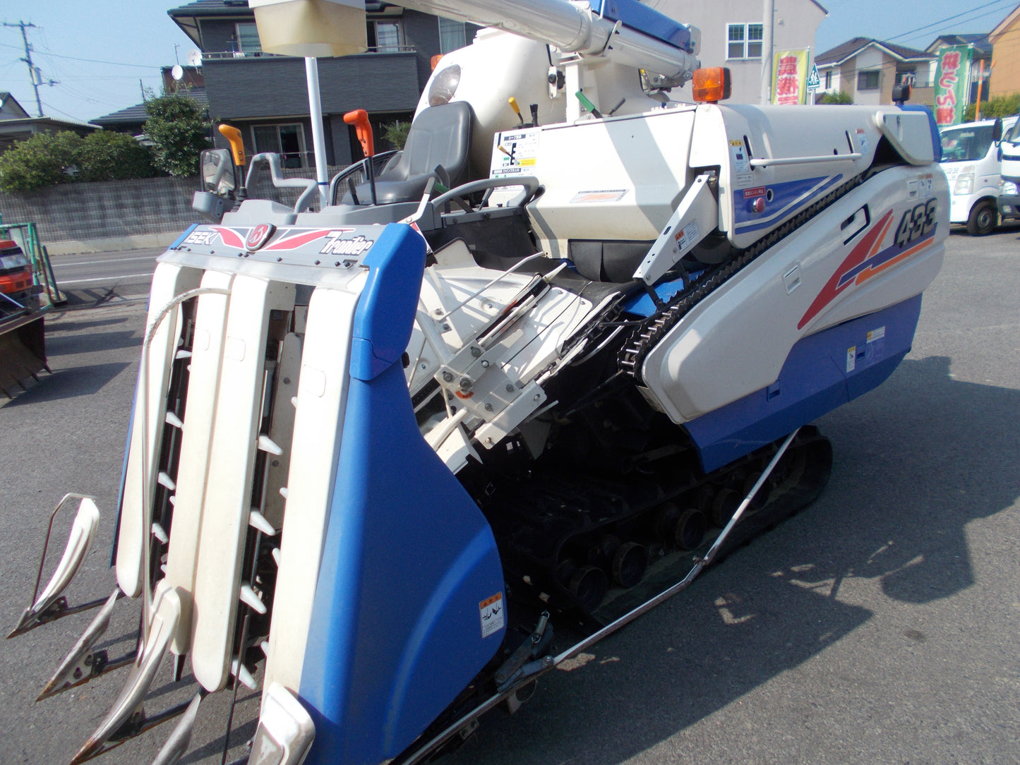 イセキ　中古　コンバイン　HFC433G-ZKRHWC　