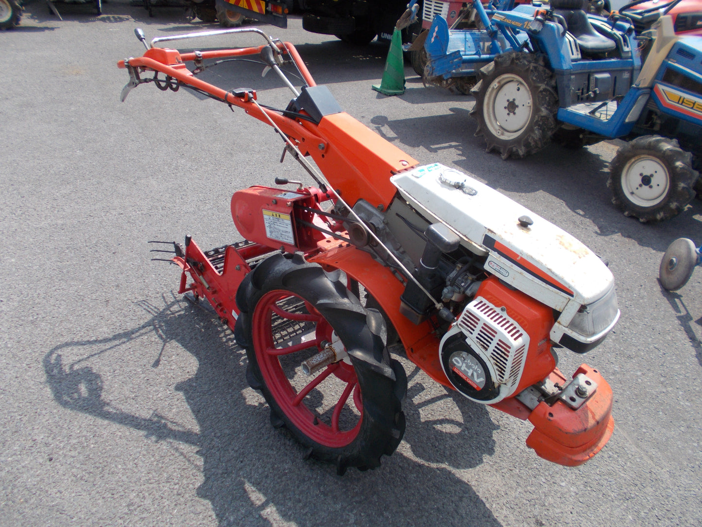 クボタ　中古　耕耘機+掘り取り機　TG750+VP-5010