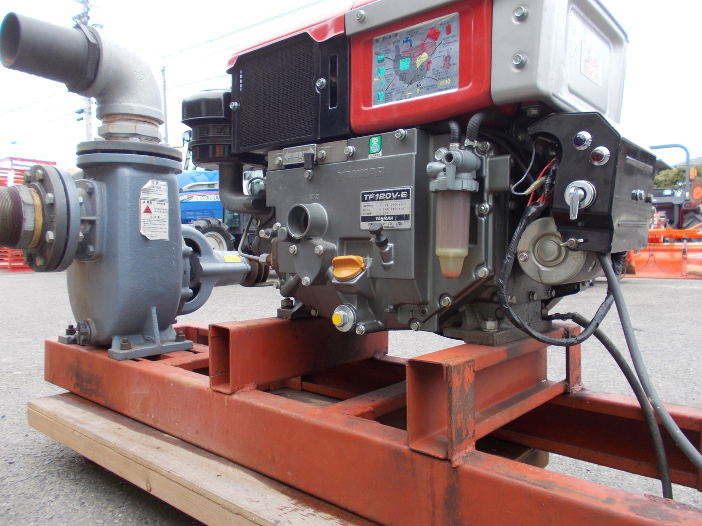 EBARA　中古　エンジンポンプ　100SQPB