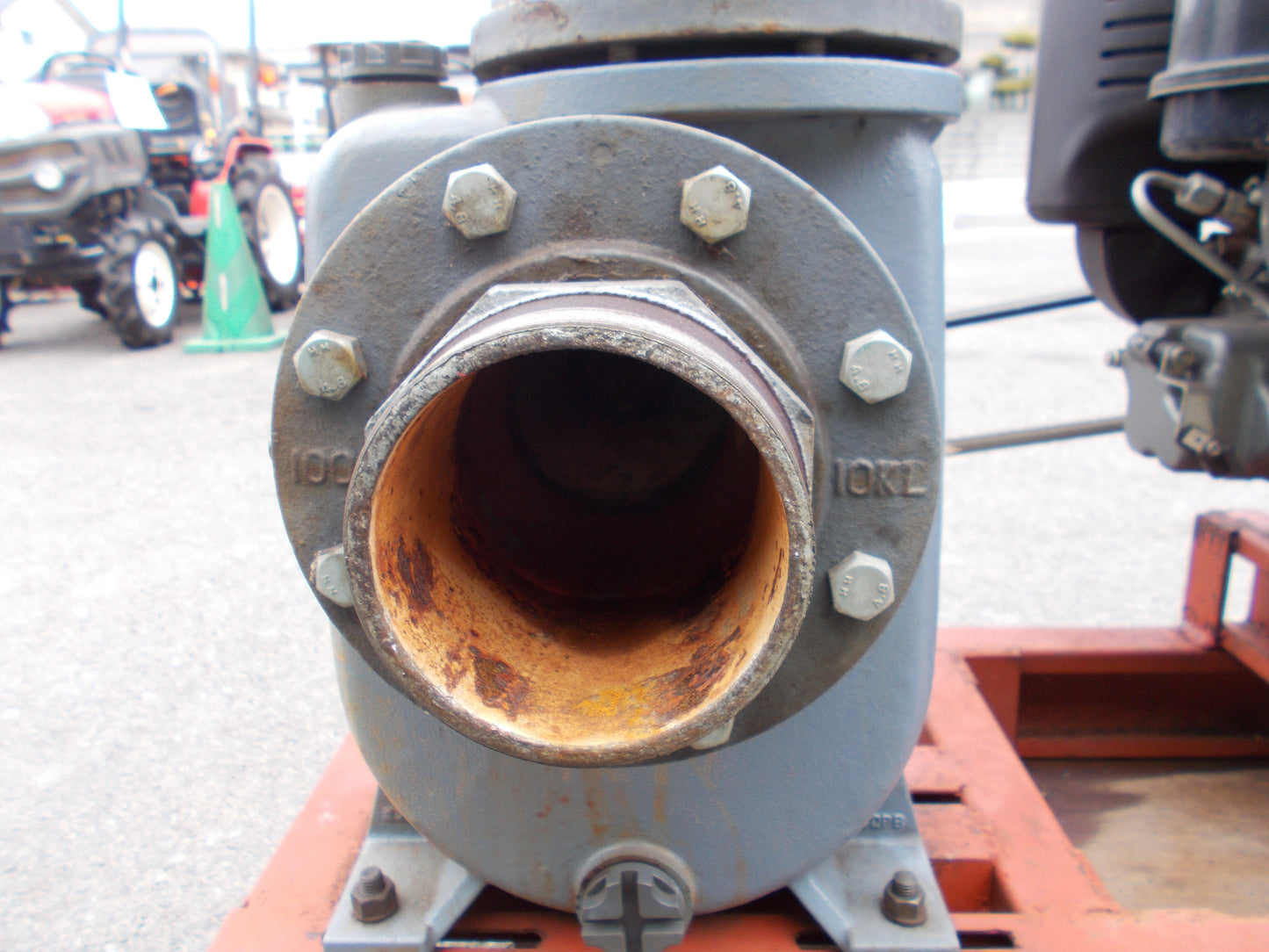 EBARA　中古　エンジンポンプ　100SQPB