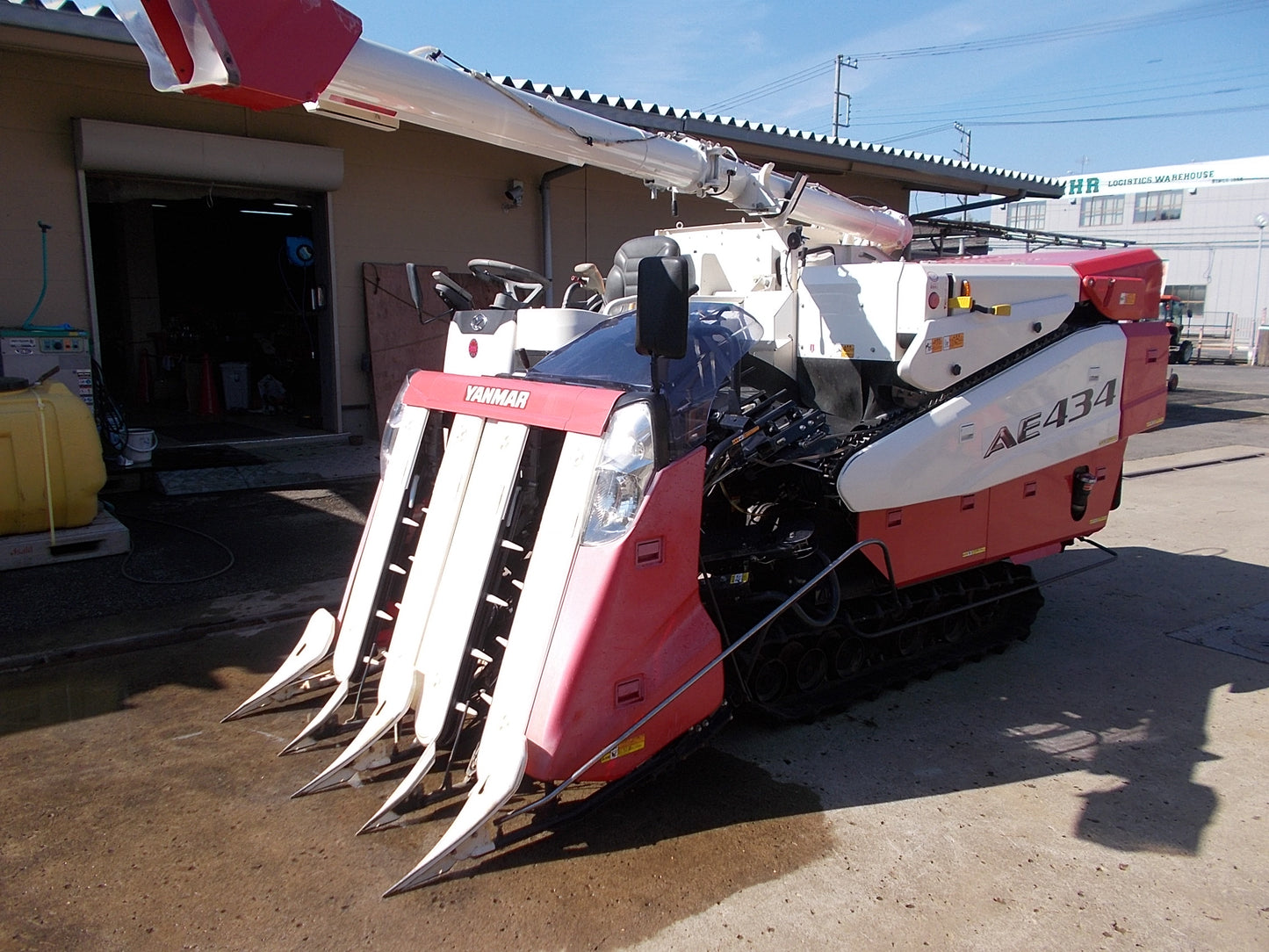 ヤンマー　中古　コンバイン　AE434　4条刈り