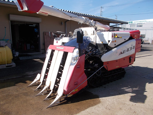 ヤンマー　中古　コンバイン　AE434　4条刈り