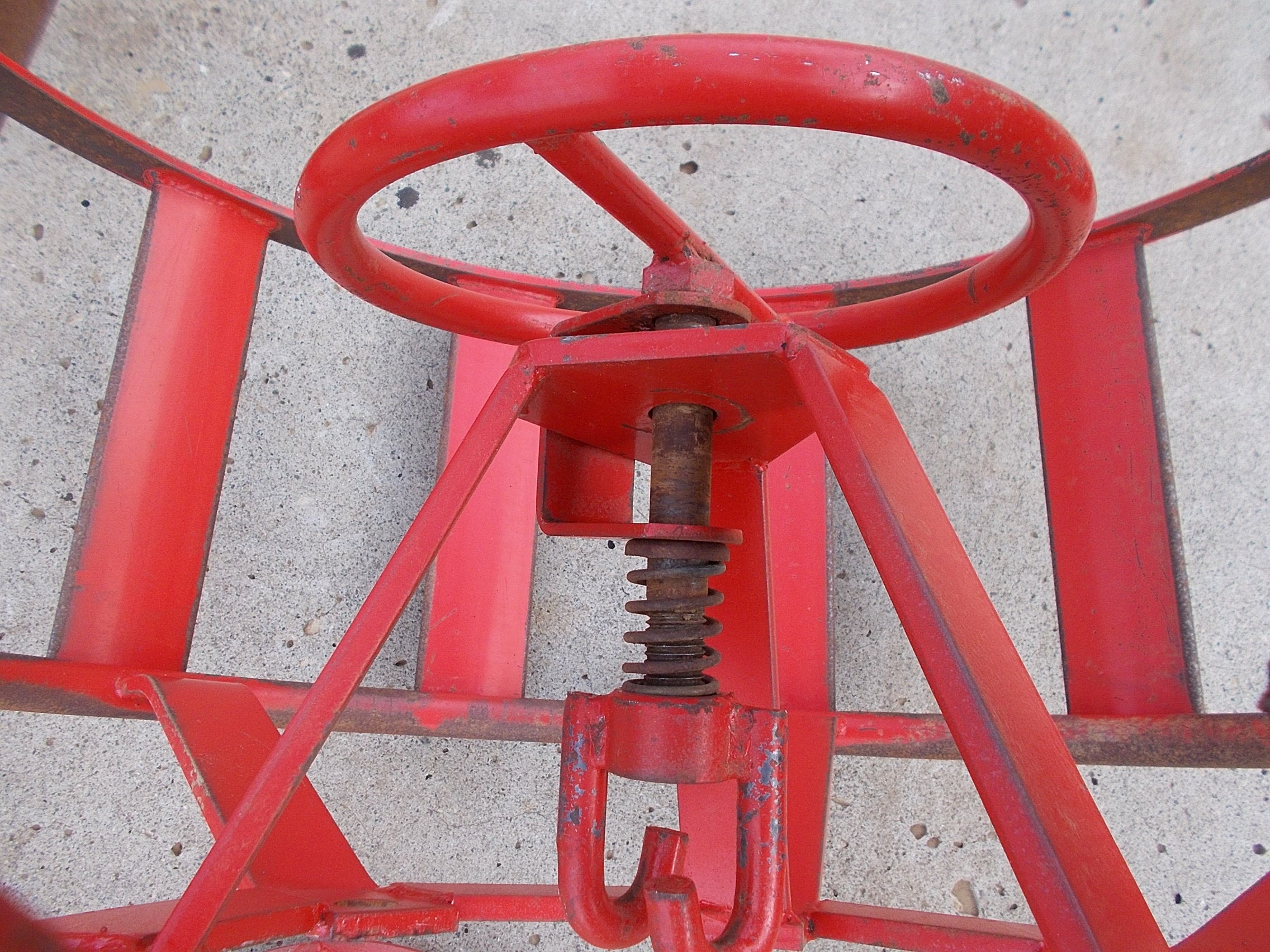 千葉　鉄車輪セット 11-28型 トラクターパーツ カゴ車輪