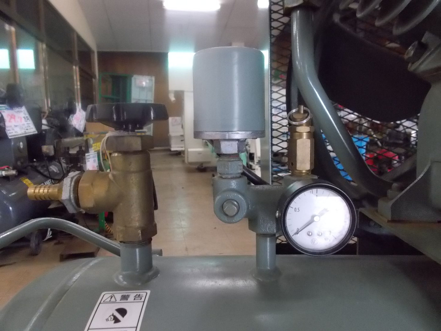 日立　中古　コンプレッサー　7.5P-9.5VP5　7.5Kw10馬力