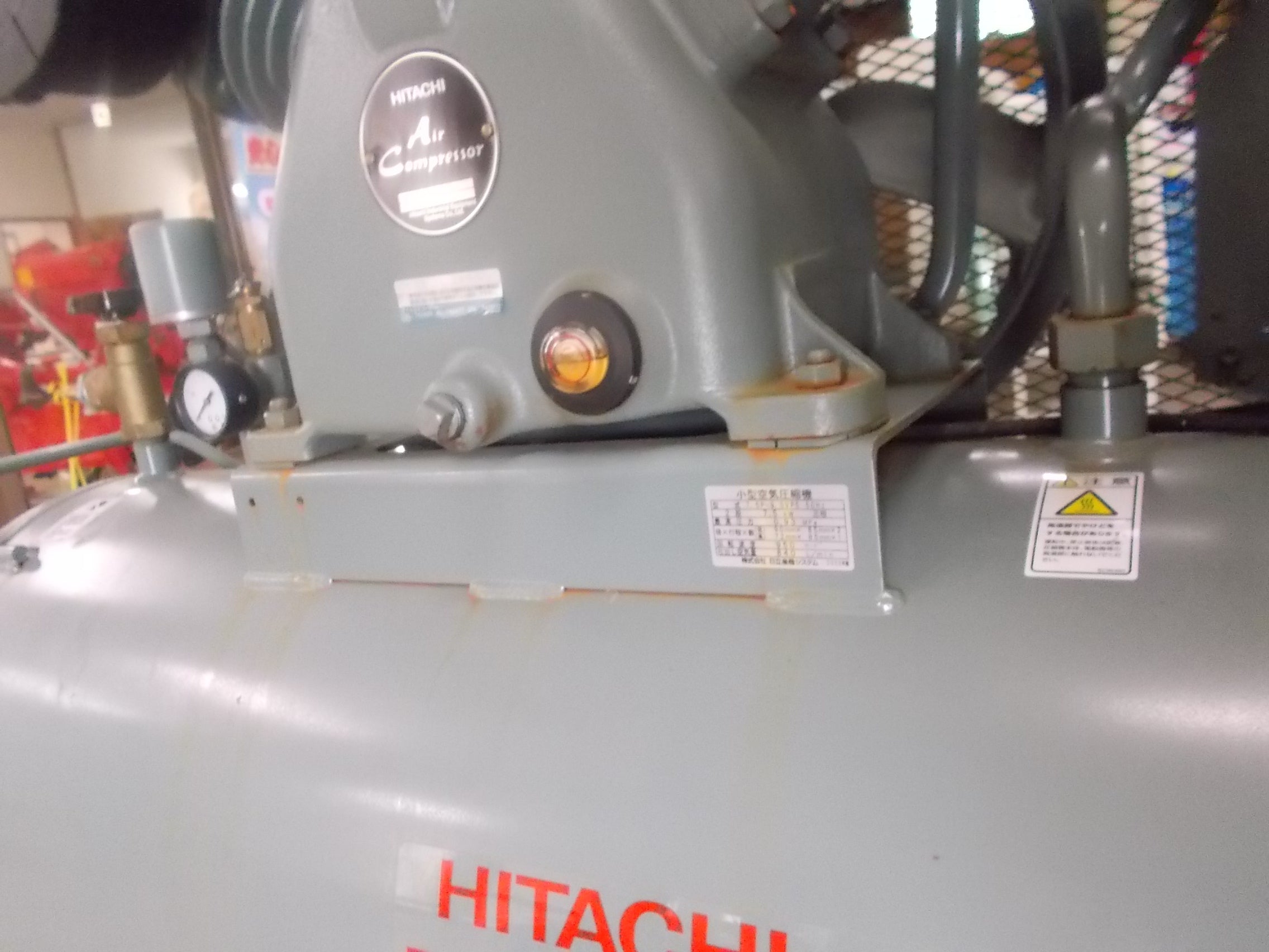 日立 中古 コンプレッサー 7.5P-9.5VP5 7.5Kw10馬力 – 農キング