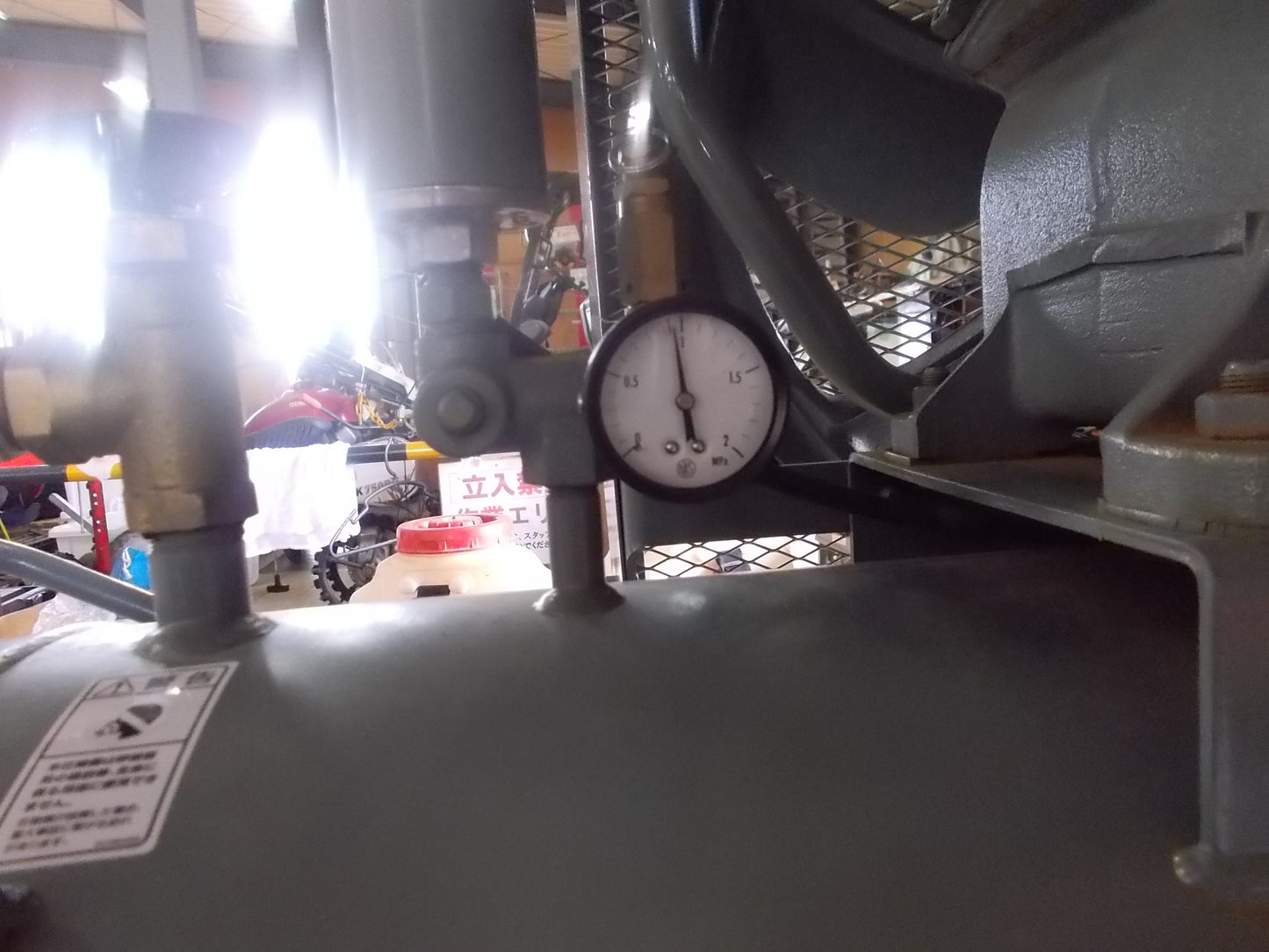 日立　中古　コンプレッサー　7.5P-9.5VP5　7.5Kw10馬力
