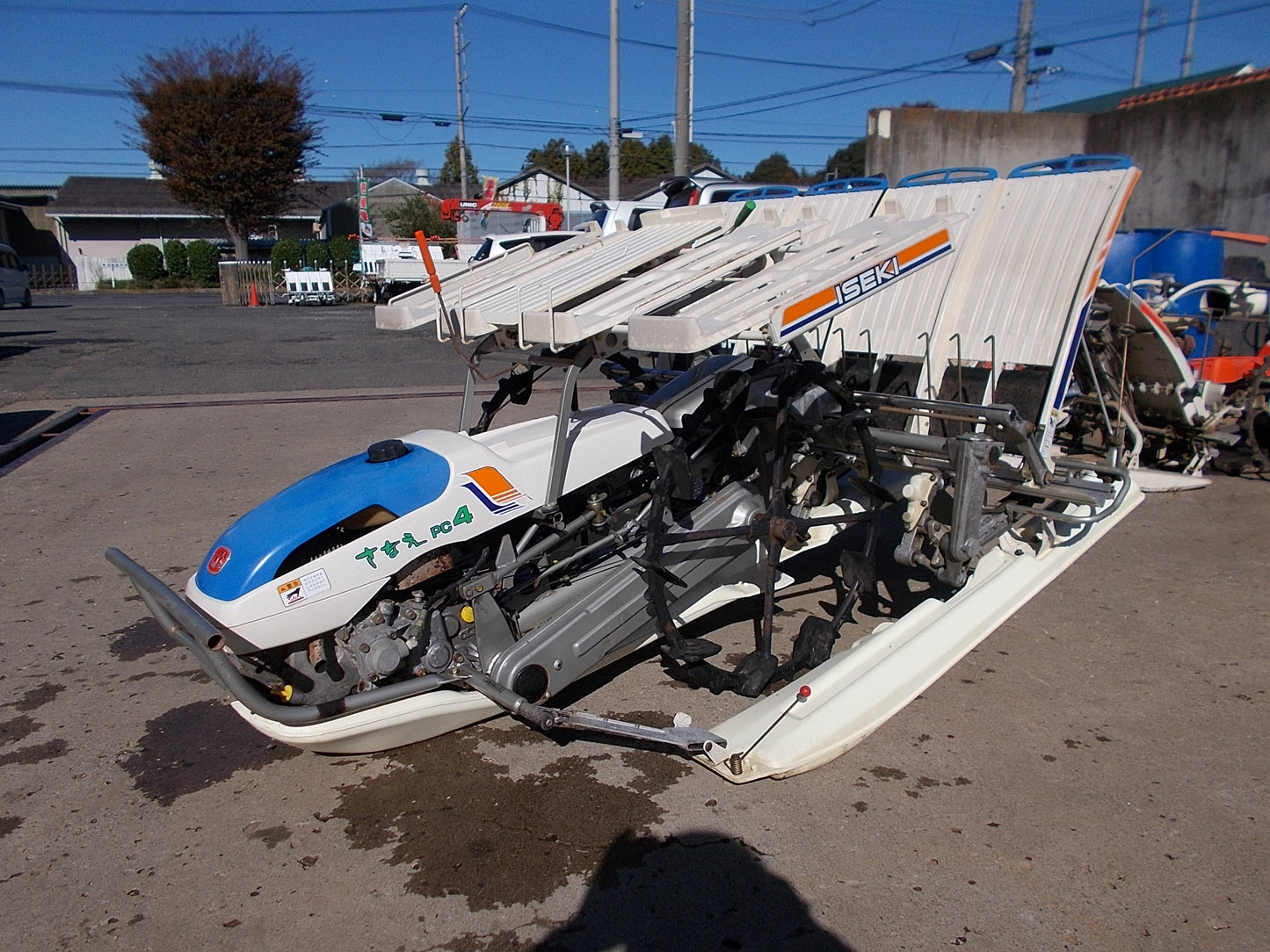 イセキ　中古　歩行型田植機4条　PC4