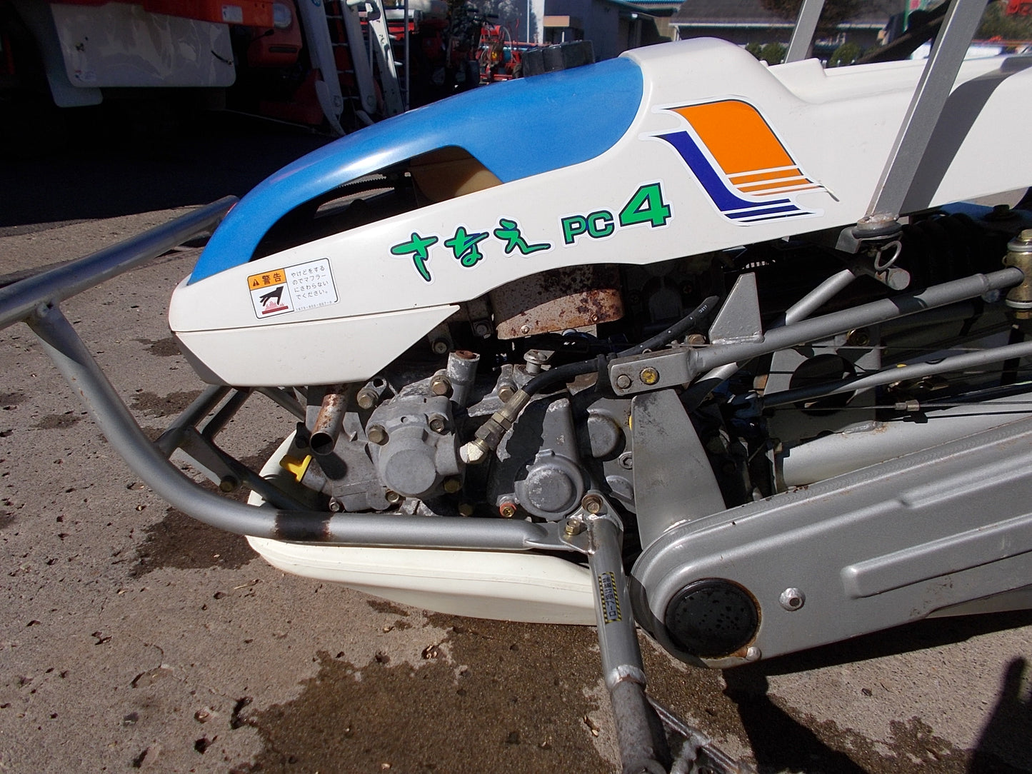 イセキ　中古　歩行型田植機4条　PC4